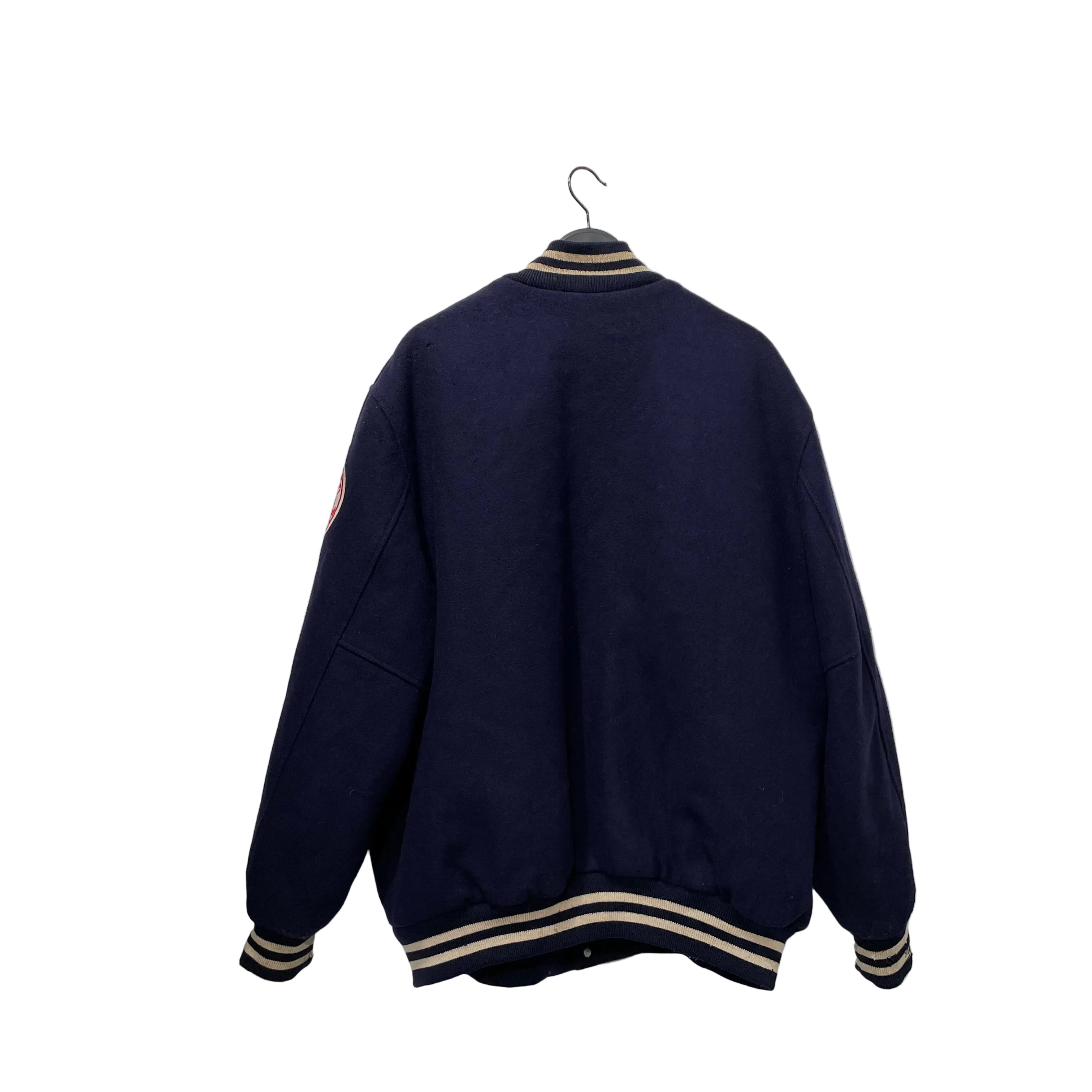 Vintage/Baseball Jkt/52/Wool/NVY/YANKEES 1961 view 2