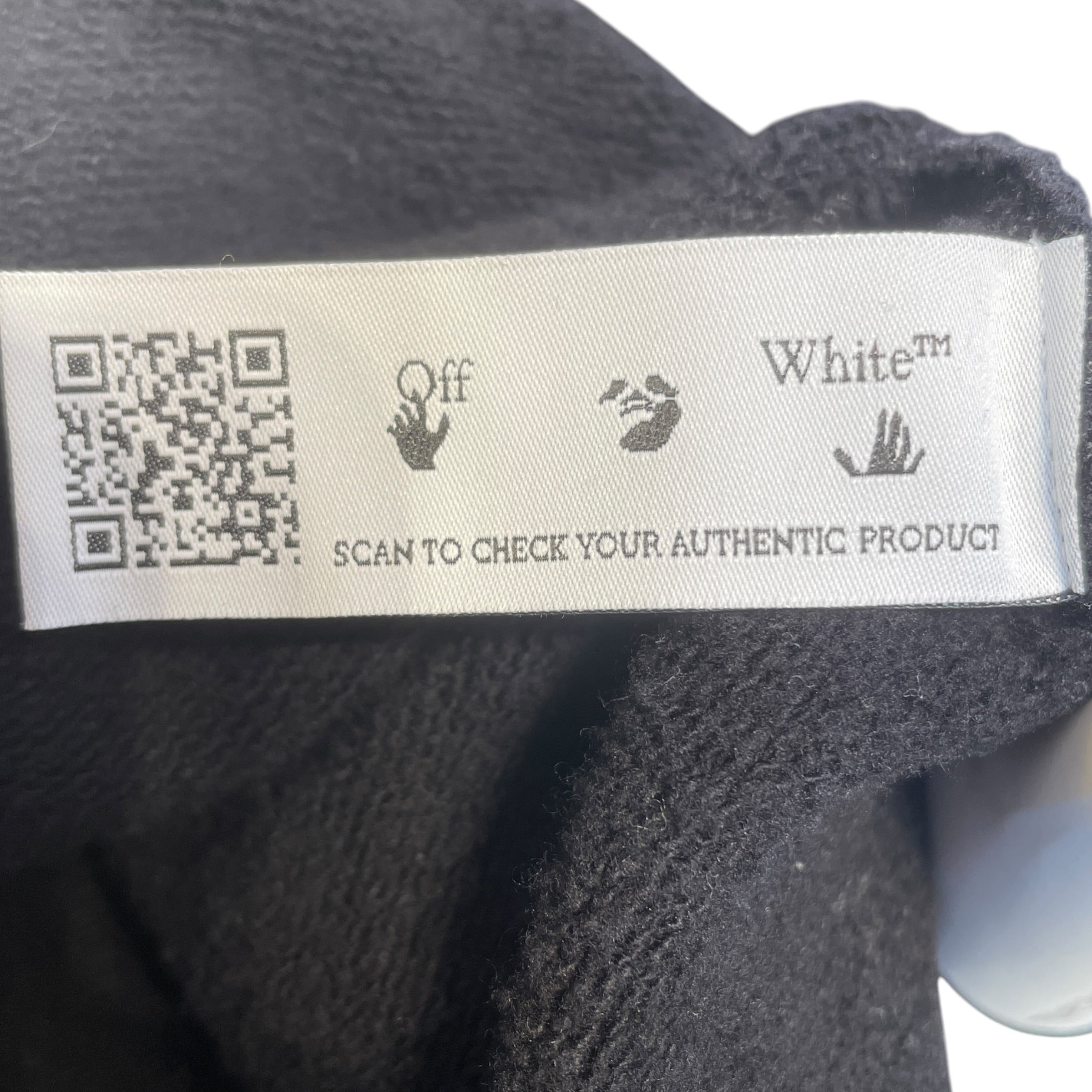 OFF-WHITE/Hoodie/M/Graphic/Cotton/BLK/Caravaggio Boy view 4