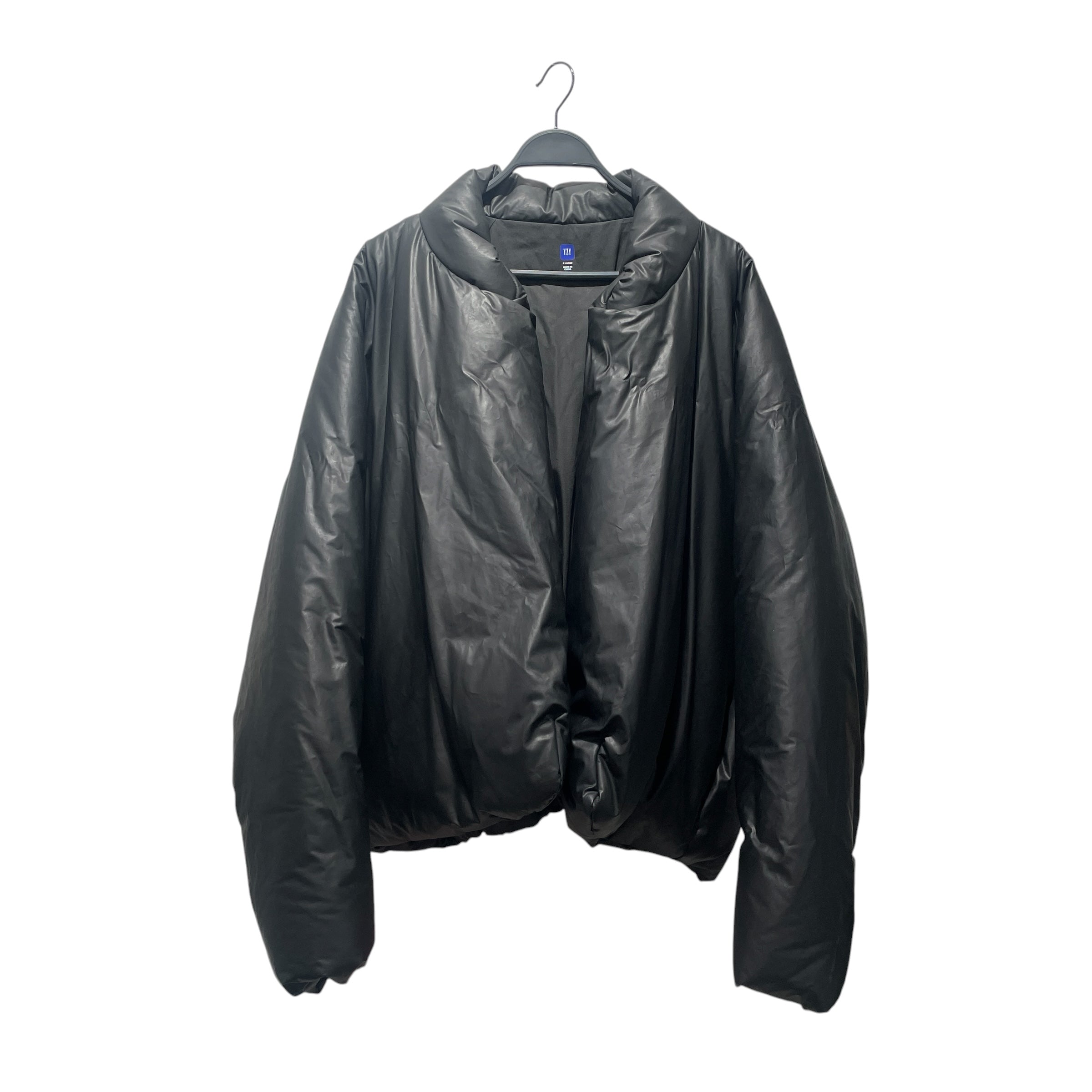 YEEZY GAP ENGINEERED BY BALENCIAGA/Leather Jkt/XL/Leather/BLK/round view 1