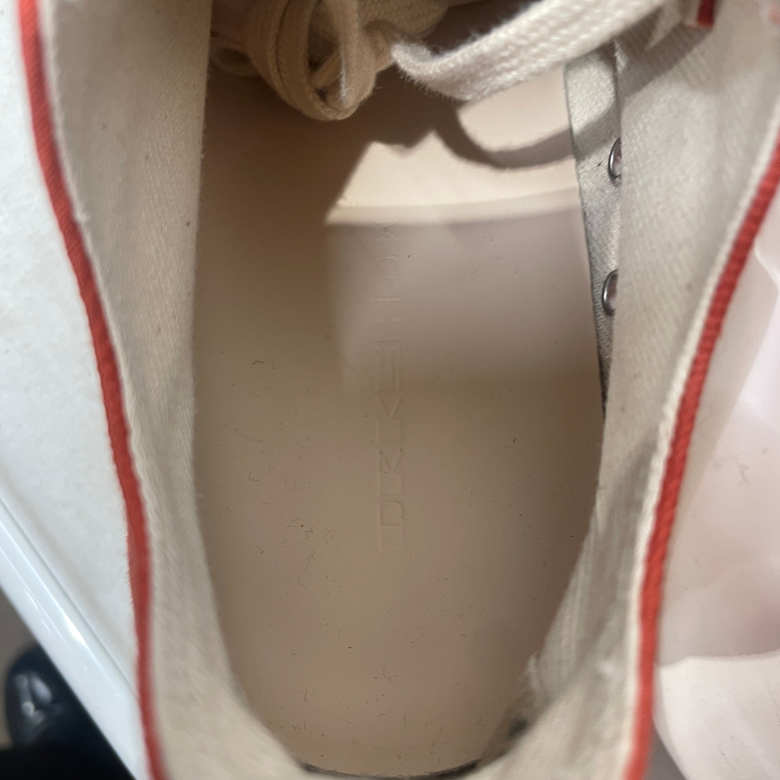 RICK OWENS DRKSHDW/Low-Sneakers/EU 37/Cotton/ORN/Abstract Low view 3