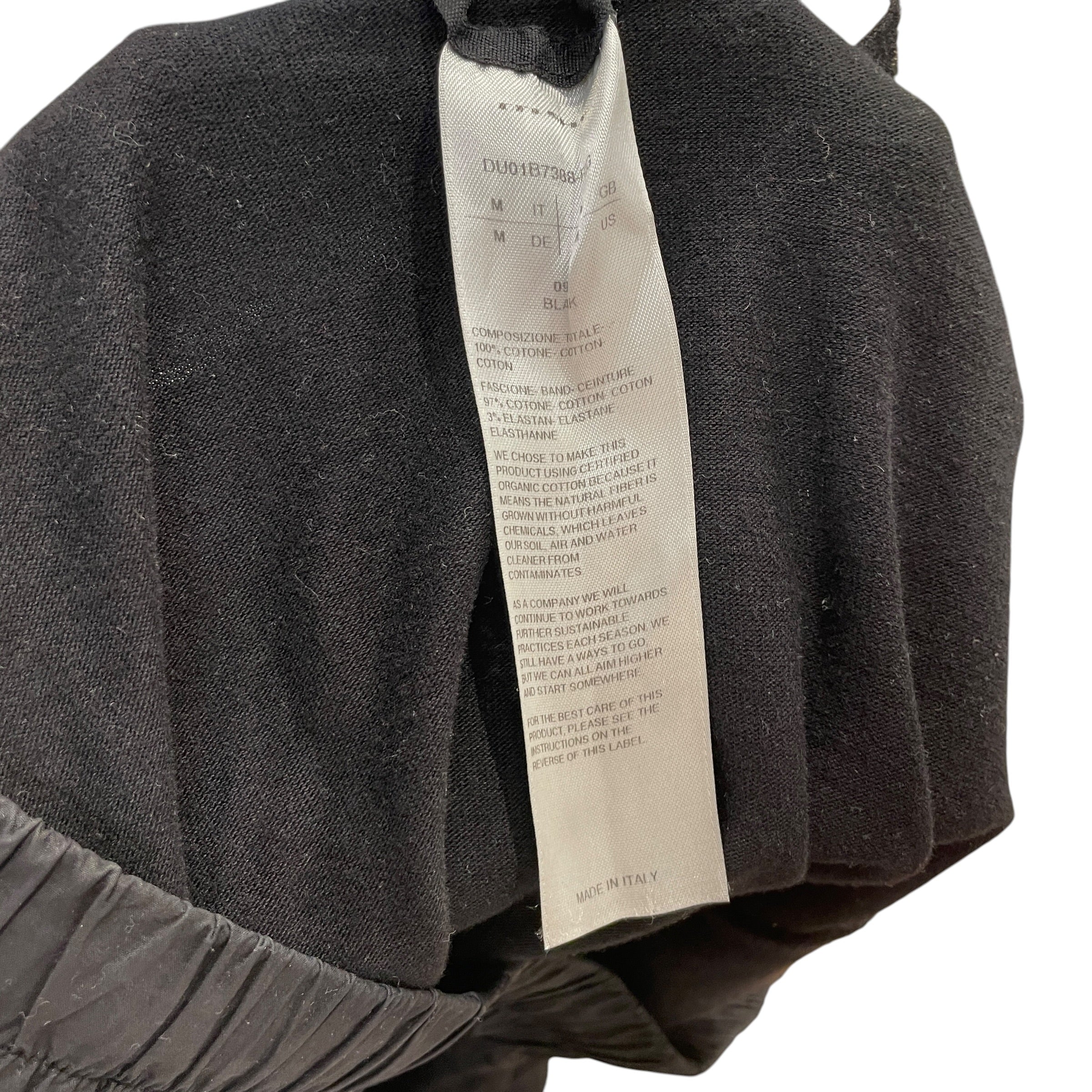 RICK OWENS DRKSHDW/Shorts/M/Cotton/BLK/DRAWSTRINGS SHORTS view 4