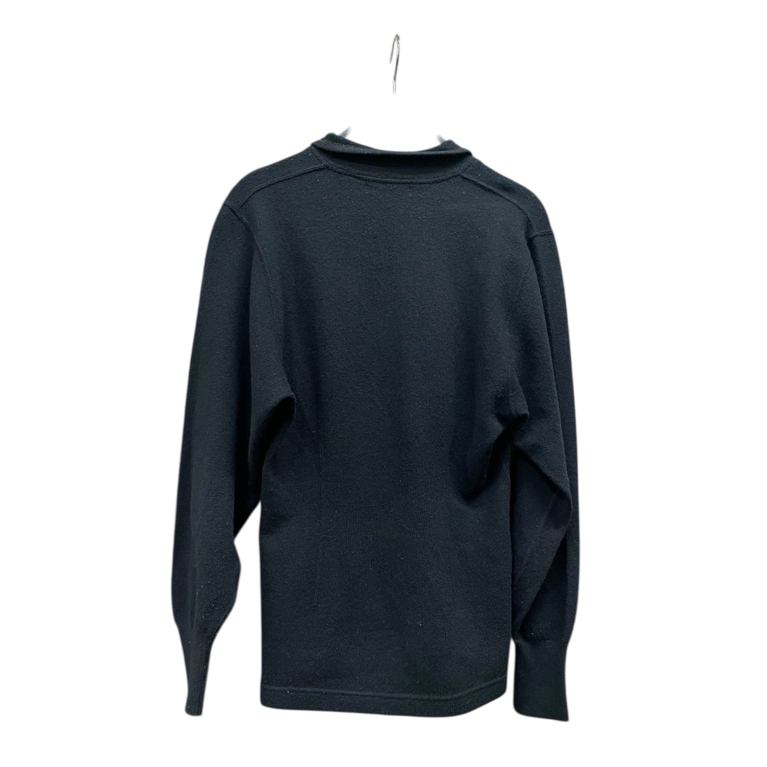 COMME des GARCONS/Sweater/Wool/BLK/COLLARED SWEATER view 2