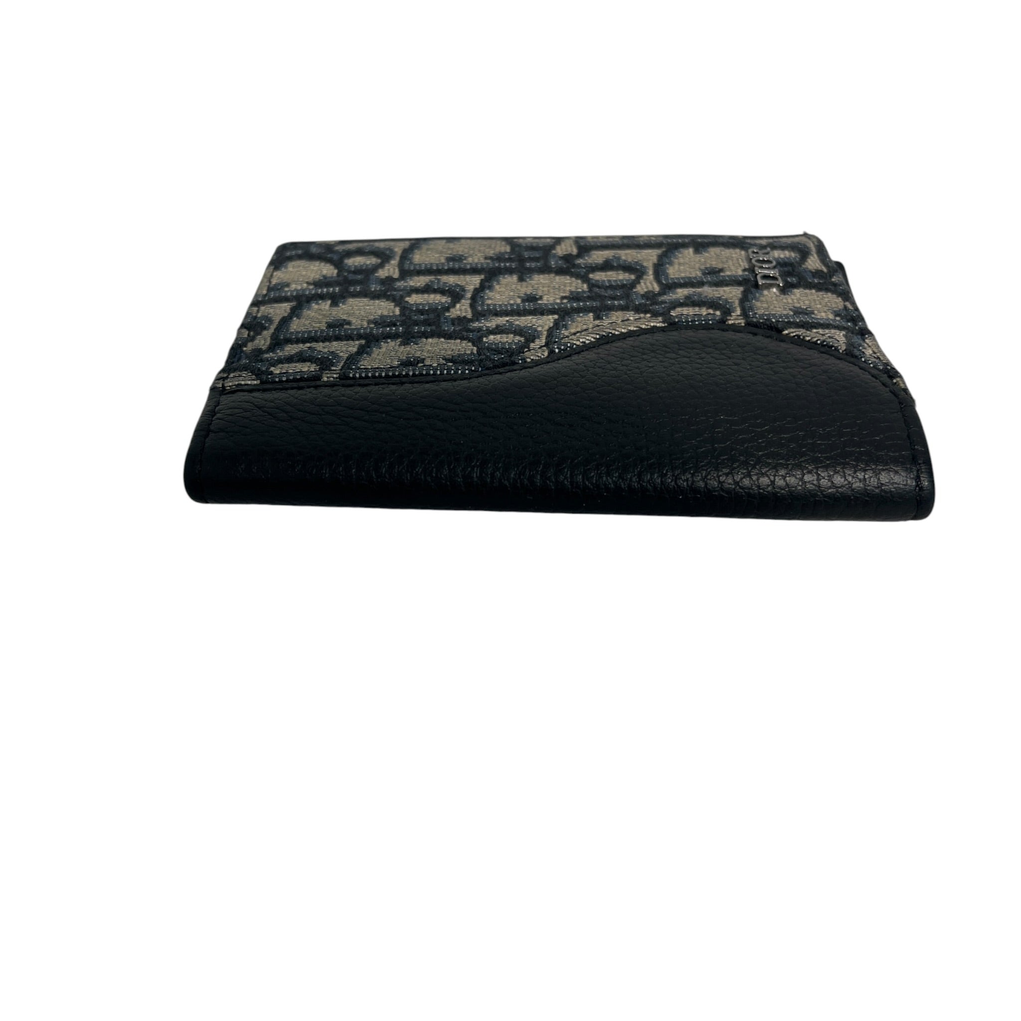 Christian Dior/Bifold Wallet/All Over Print/Leather/KHK/M's/Saddle Bifold Card Holder view 3
