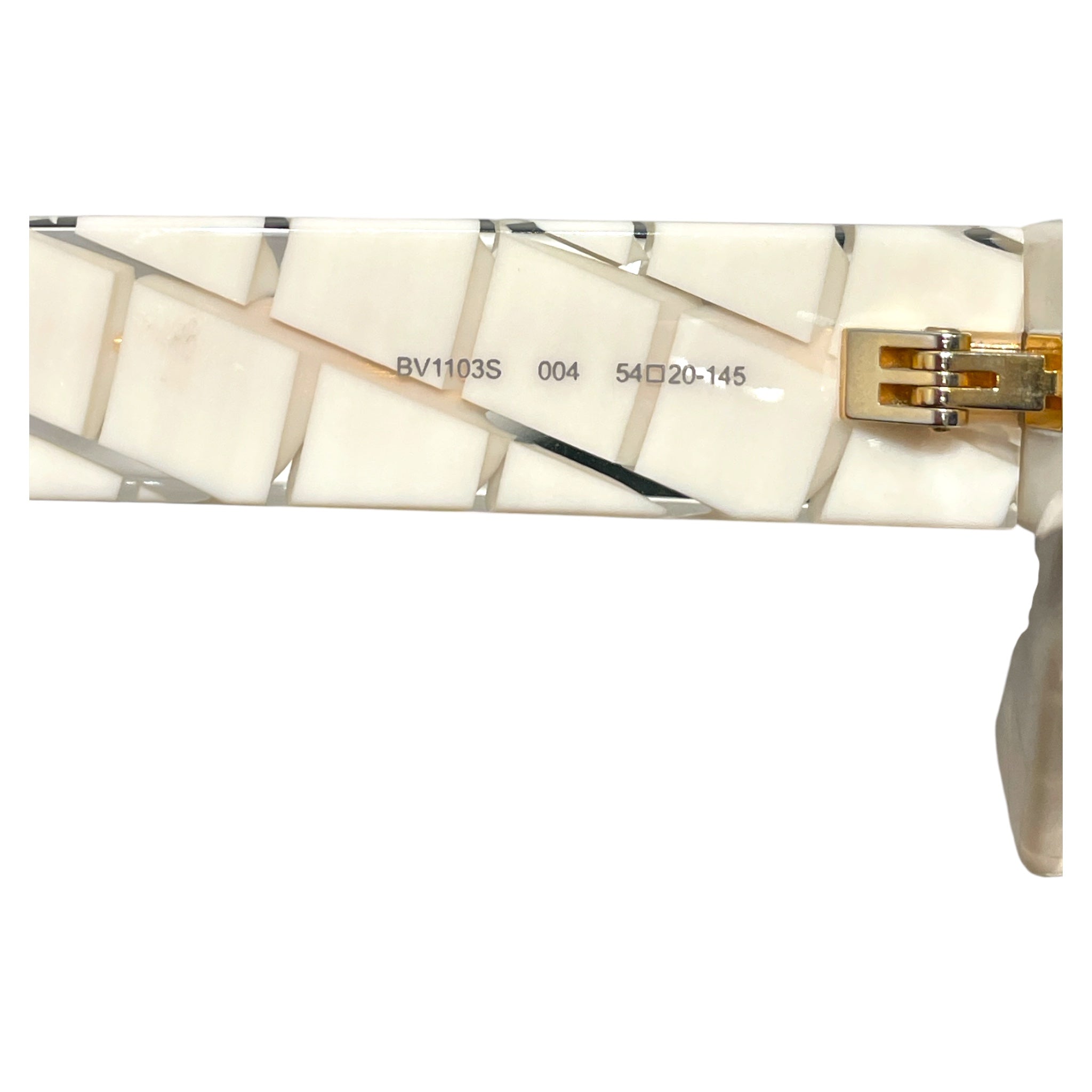 BOTTEGA VENETA/Sunglasses/All Over Print/Plastic/CRM/L's/BV1103S004 view 3