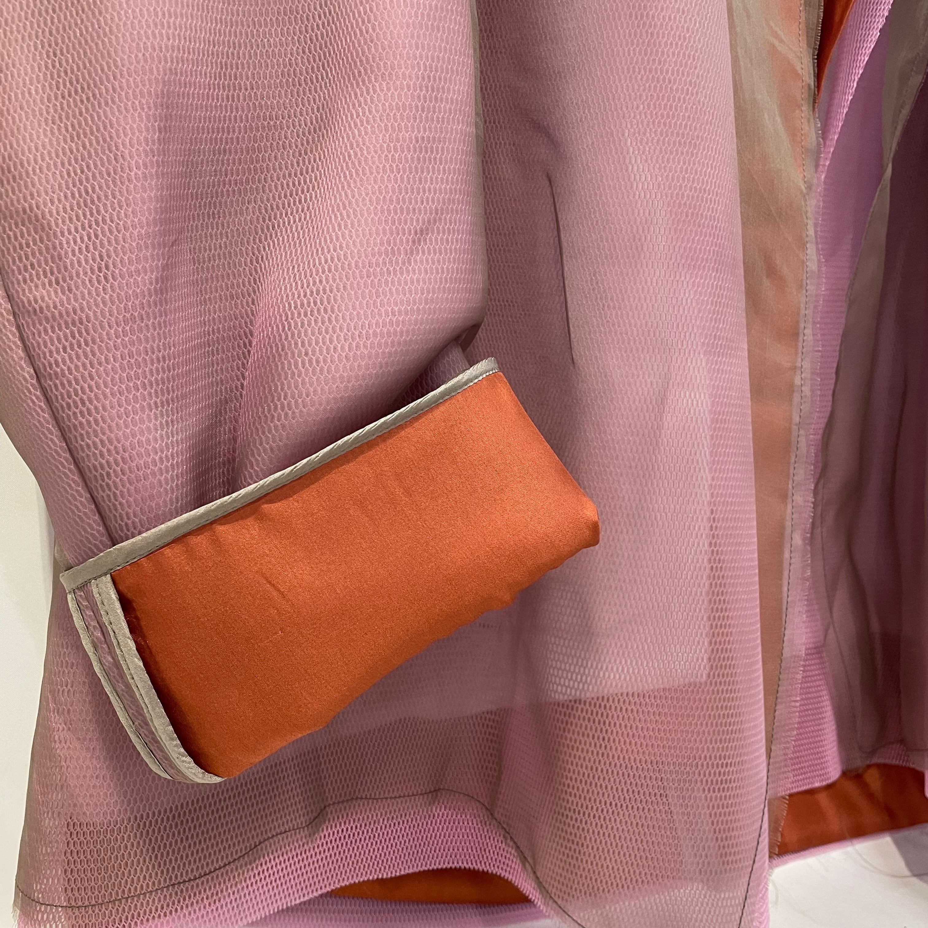 DRIES VAN NOTEN/Jacket/M/Iridescent/Silk/PPL/4 Layer Drop Shoulder view 7