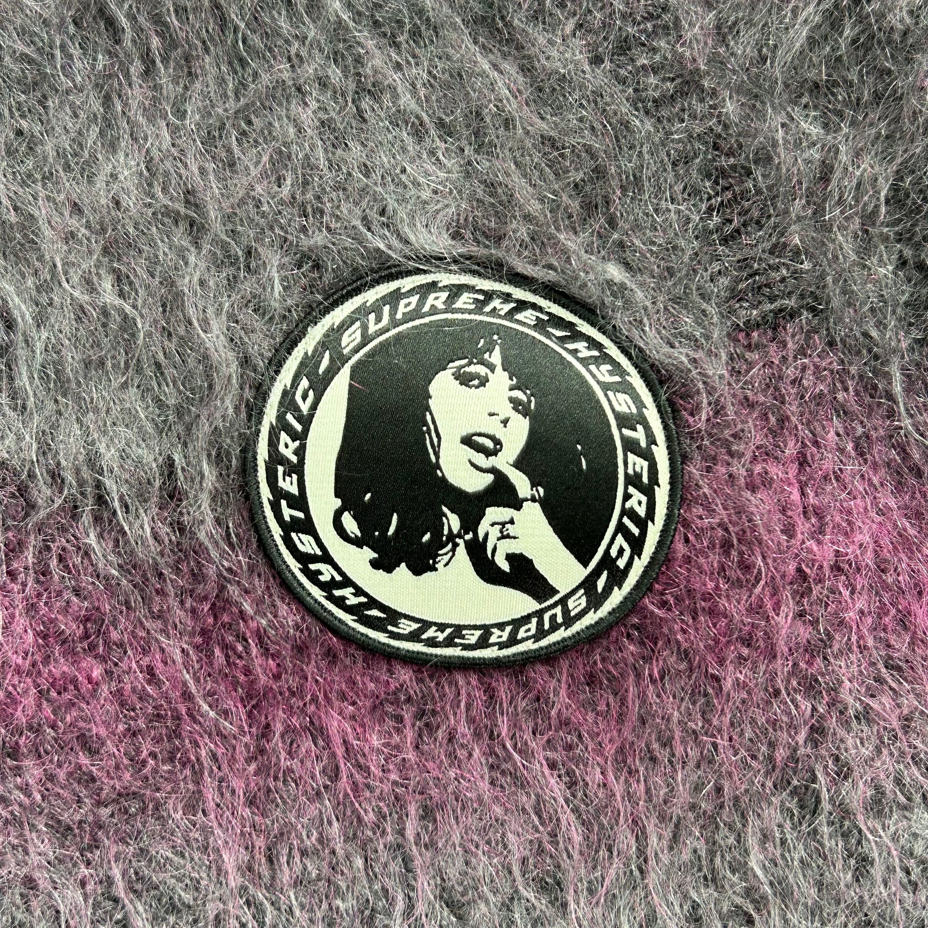 HYSTERIC GLAMOUR/Supreme/Zip Up Hoodie/L/Mohair/MLT/MOHAIR HOODIE ZIP view 5