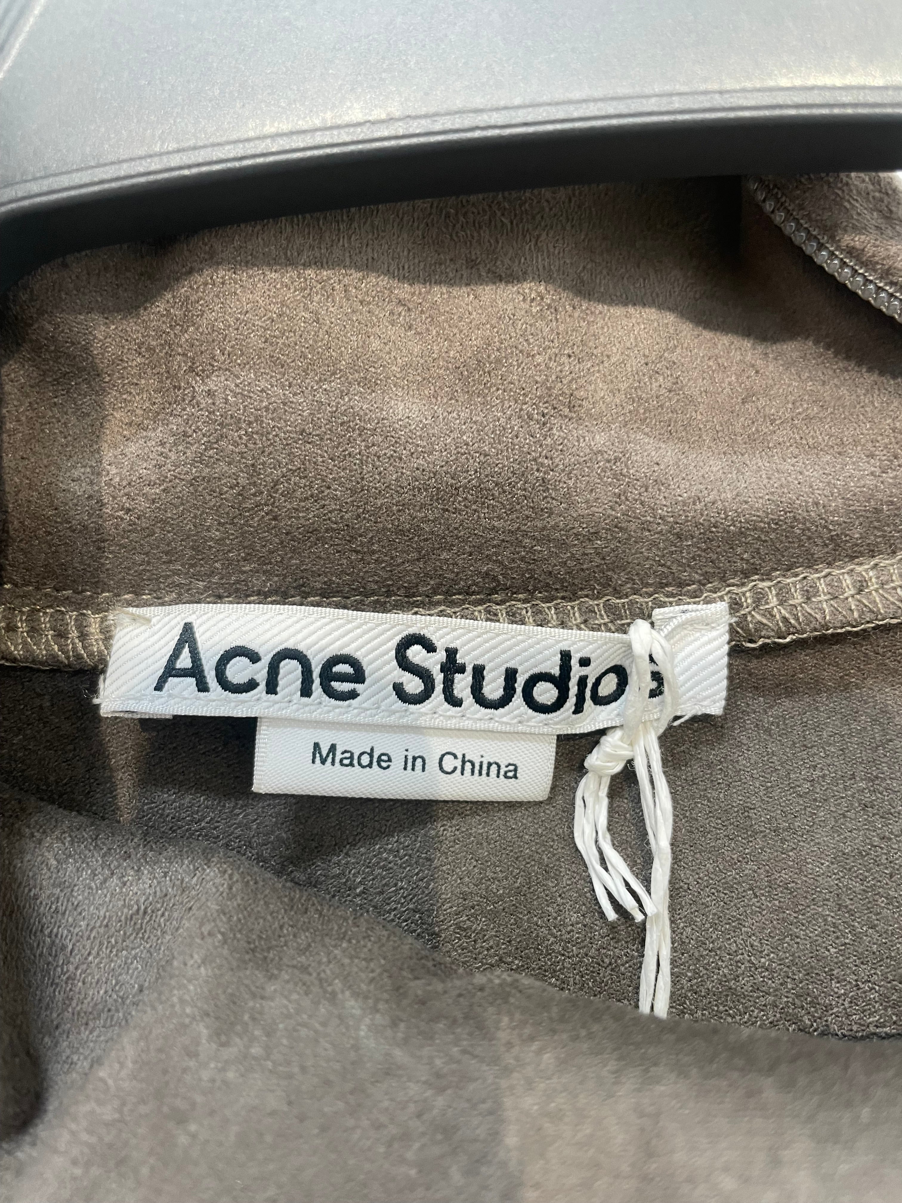 Acne Studios/LS T-Shirt/38/Suede/BRW/ view 3