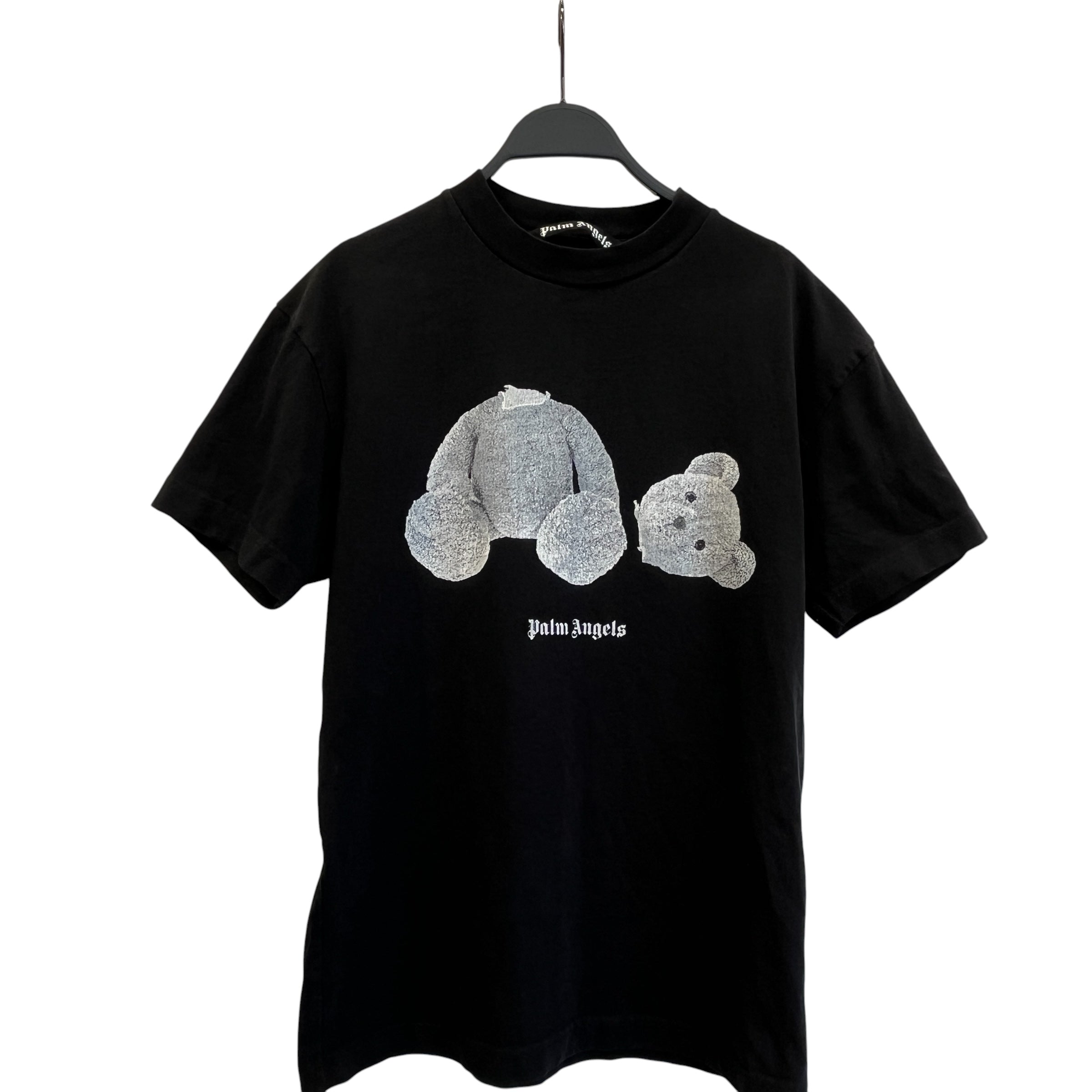 Palm Angels/T-Shirt/XS/Cotton/BLK/BEAR DESIGN view 1