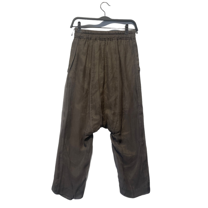 Rick Owens/Straight Pants/8/Wool/GRY/soft pant