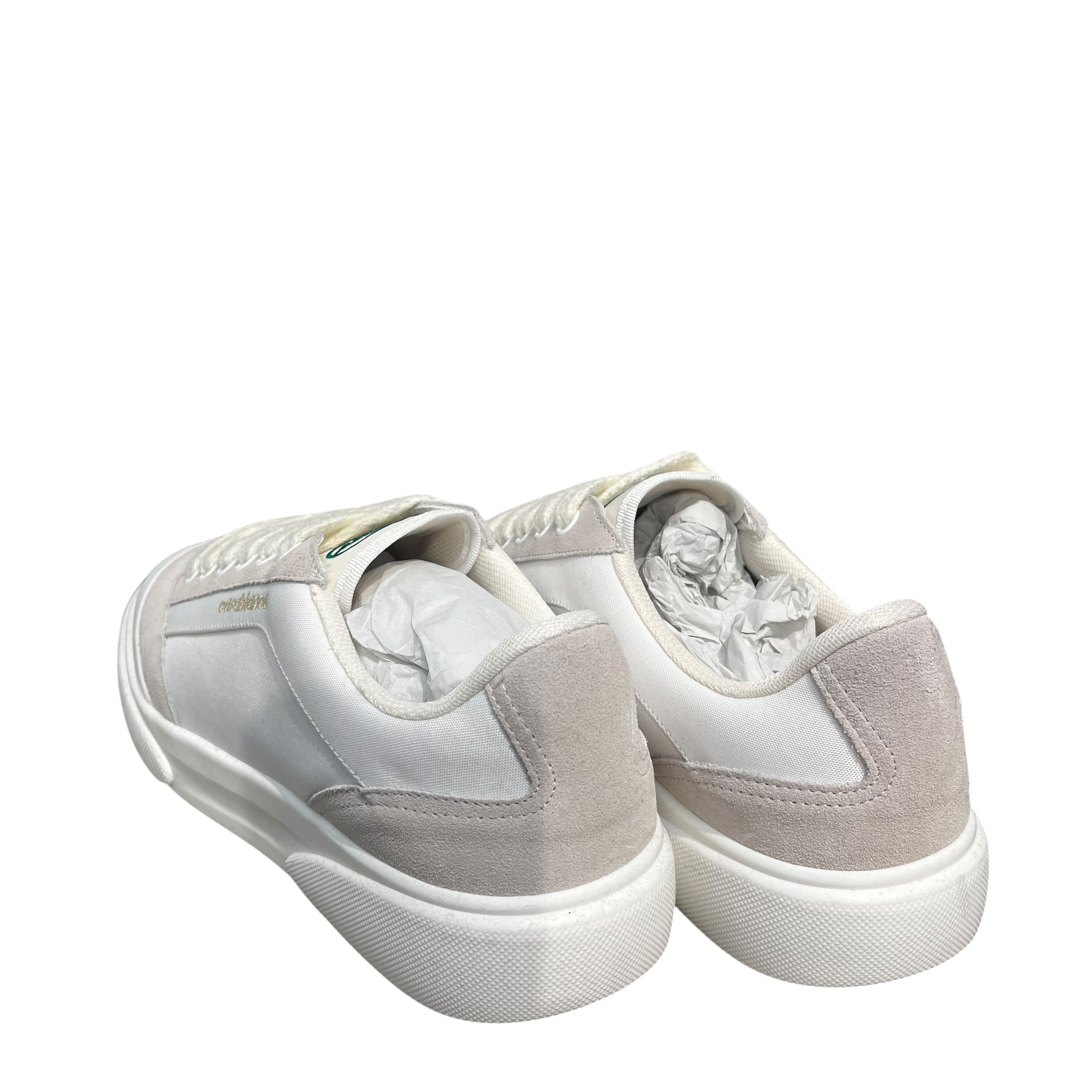CASABLANCA/Low-Sneakers/US 10.5/WHT/DEL MAR GRY SUEDE TOE CAP view 2