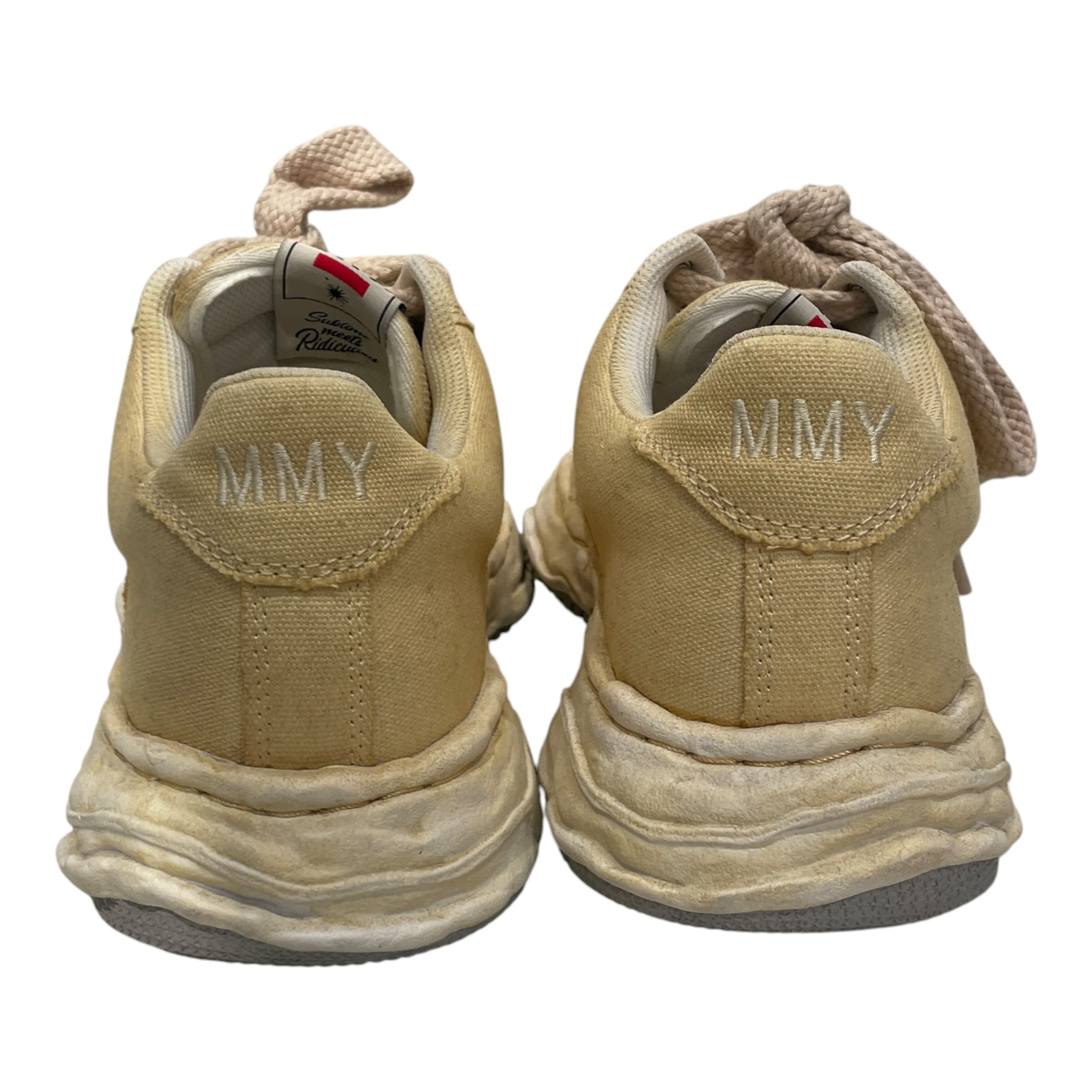 MIHARA YASUHIRO/Low-Sneakers/EU 42/Cotton/BEG/A12FW716 view 3
