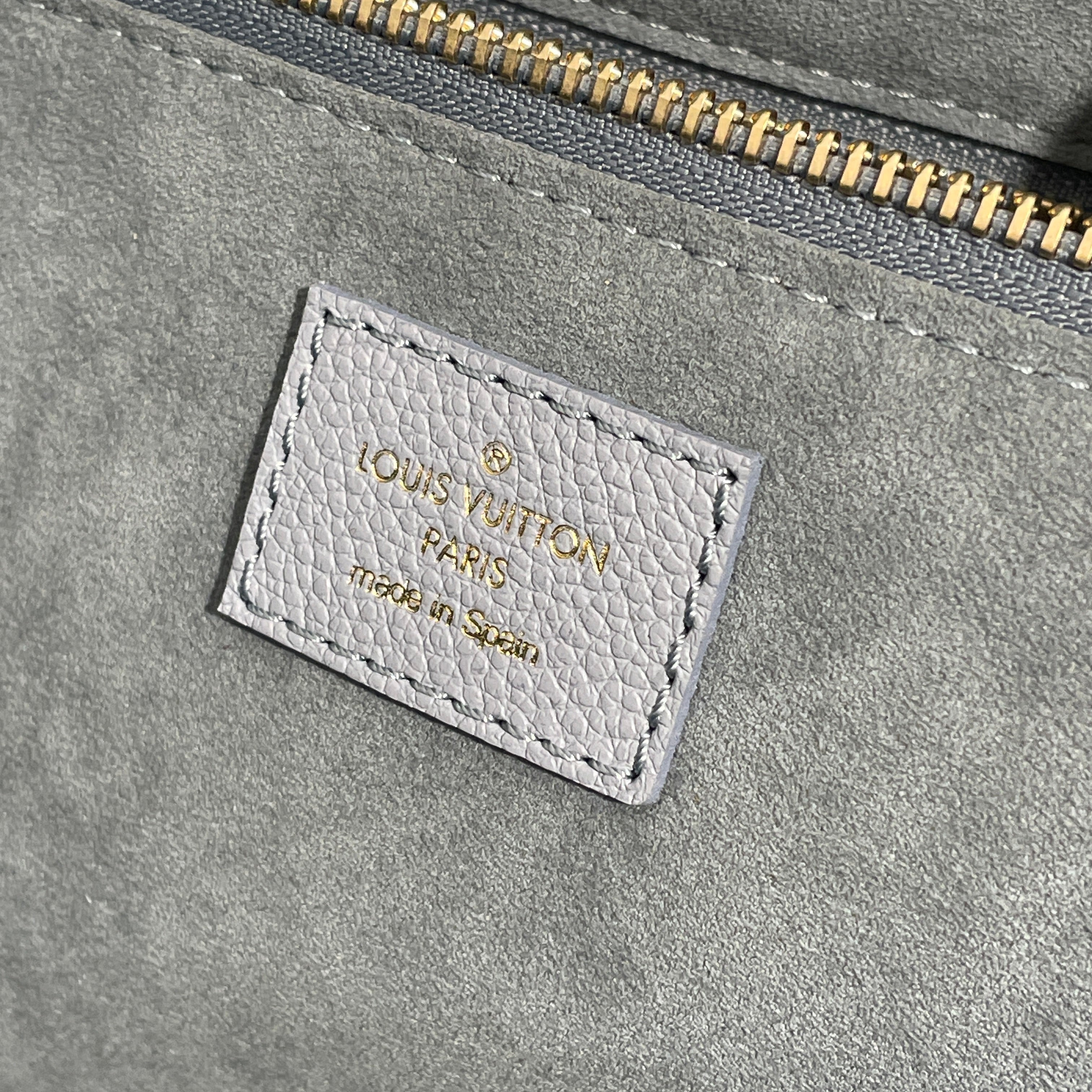 LOUIS VUITTON/Hand Bag/Monogram/Leather/BLU/NEVERFULL view 5