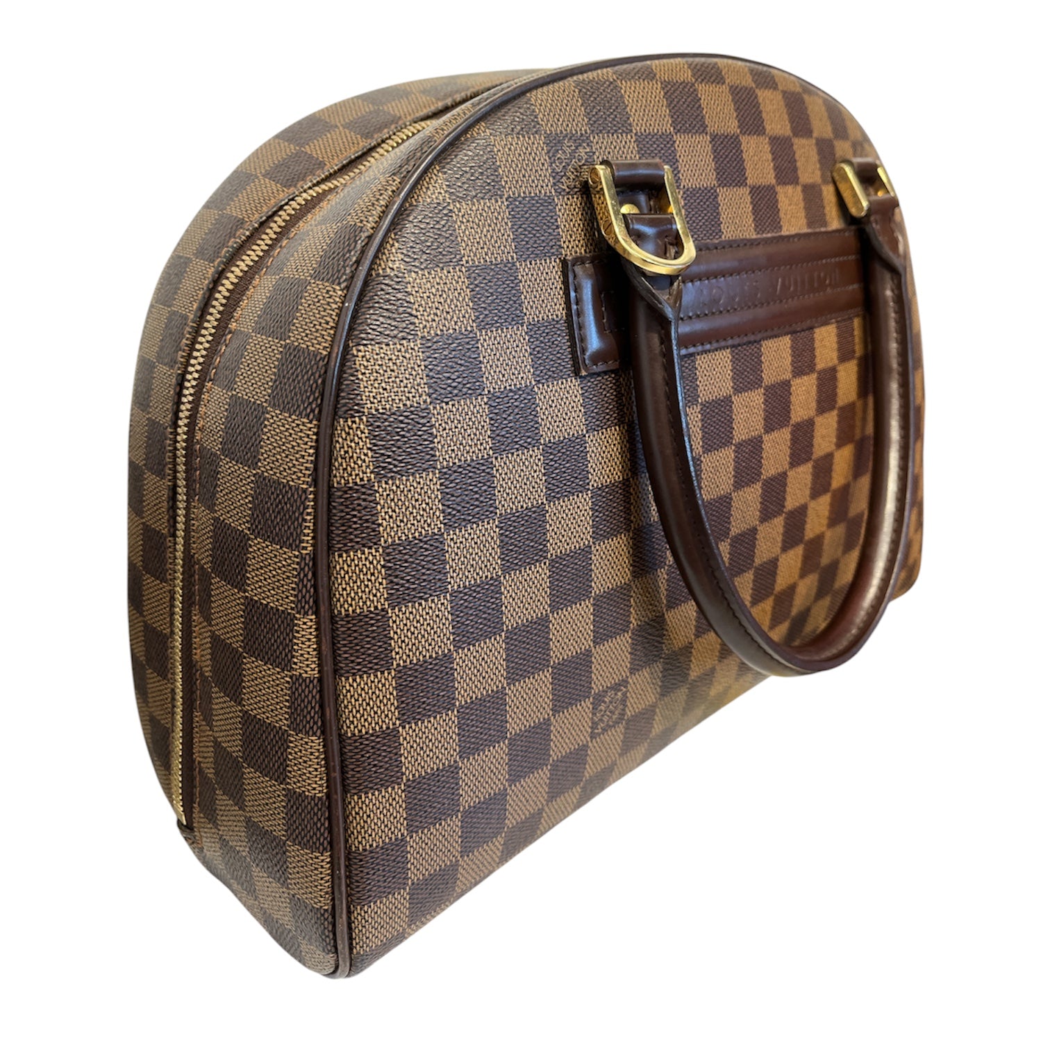 LOUIS VUITTON/Hand Bag/Monogram/Leather/BRW/Damier Ebene Nolita view 5