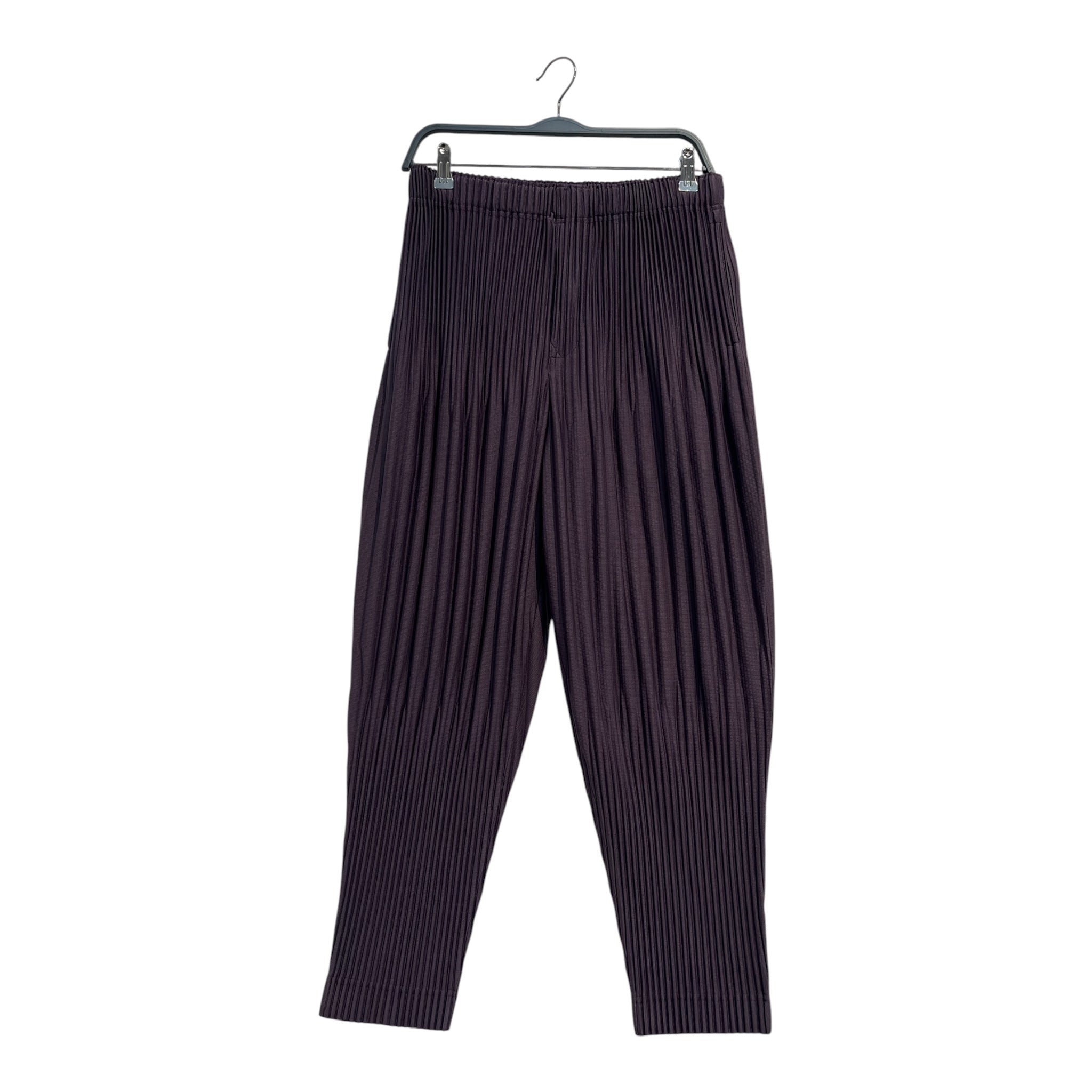 ISSEY MIYAKE/Pants/2/Polyester/PPL/PLEATED DRAW STRING WAIST view 1