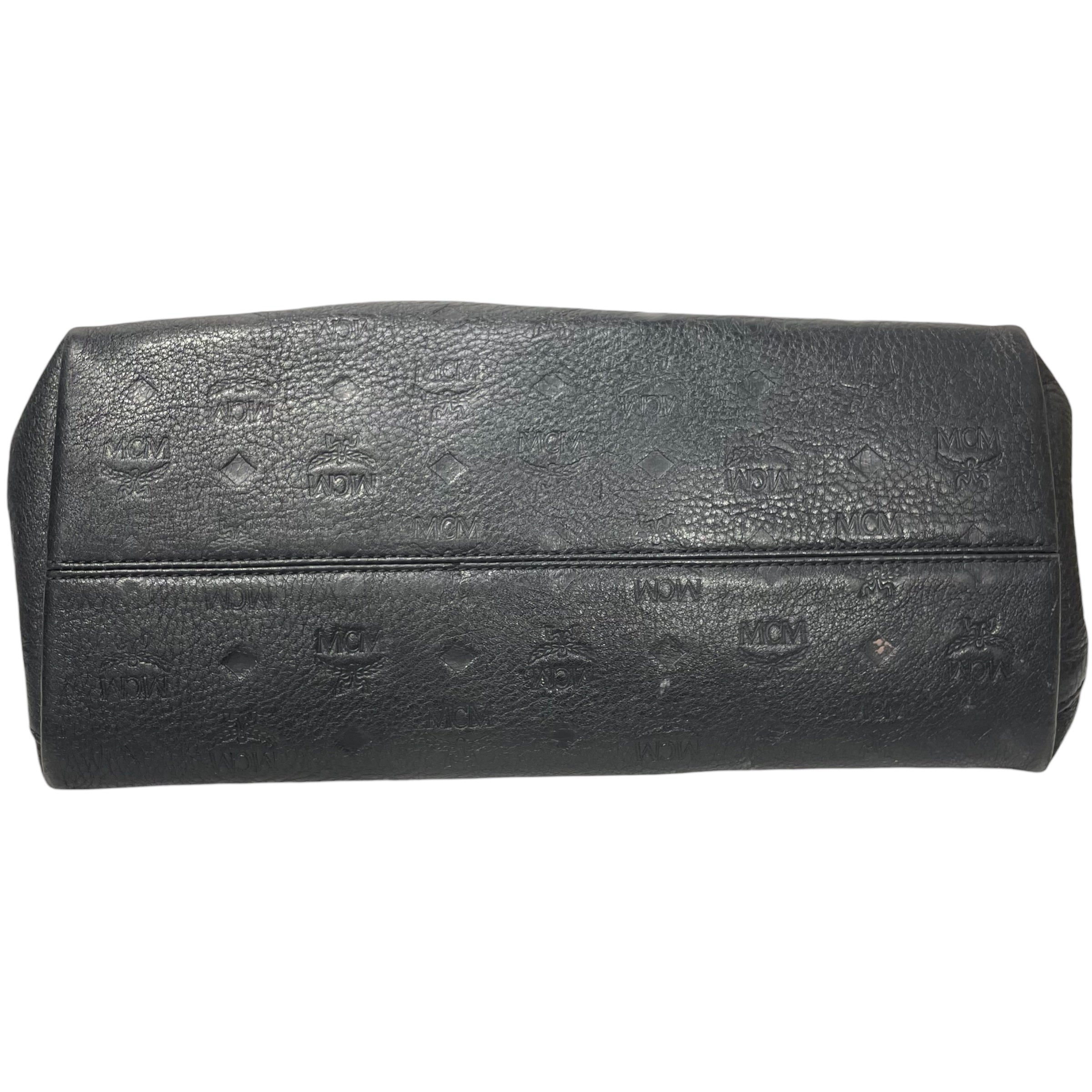 MCM/Cross Body Bag/Monogram/Leather/BLK/ view 9