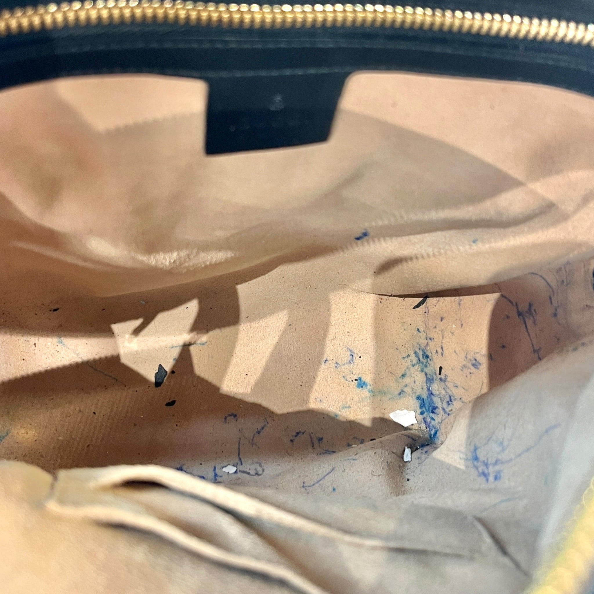 GUCCI/Backpack/Hombre Check/Leather/CRM/GG SUPREME BACKPACK view 5