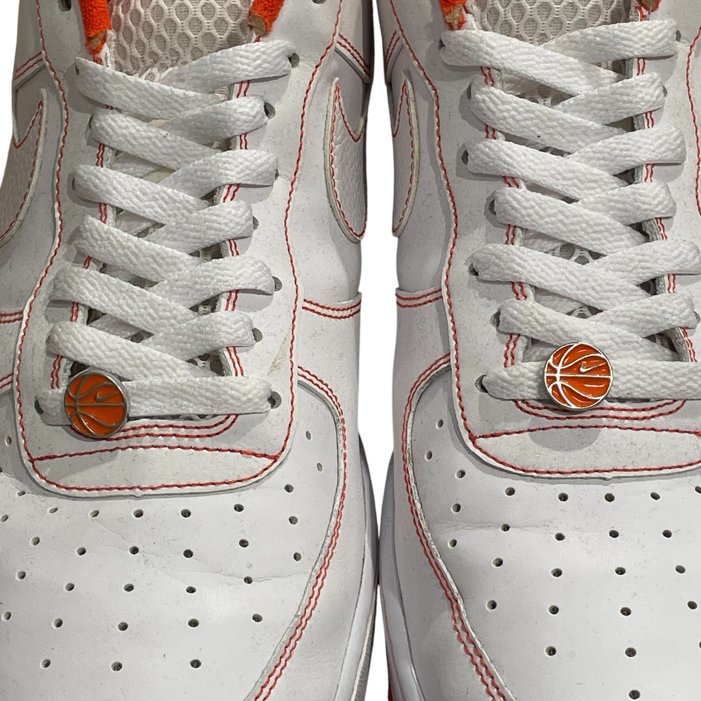 NIKE/Low-Sneakers/US 11.5/Leather/WHT/AF 1 LV8 EMB view 7