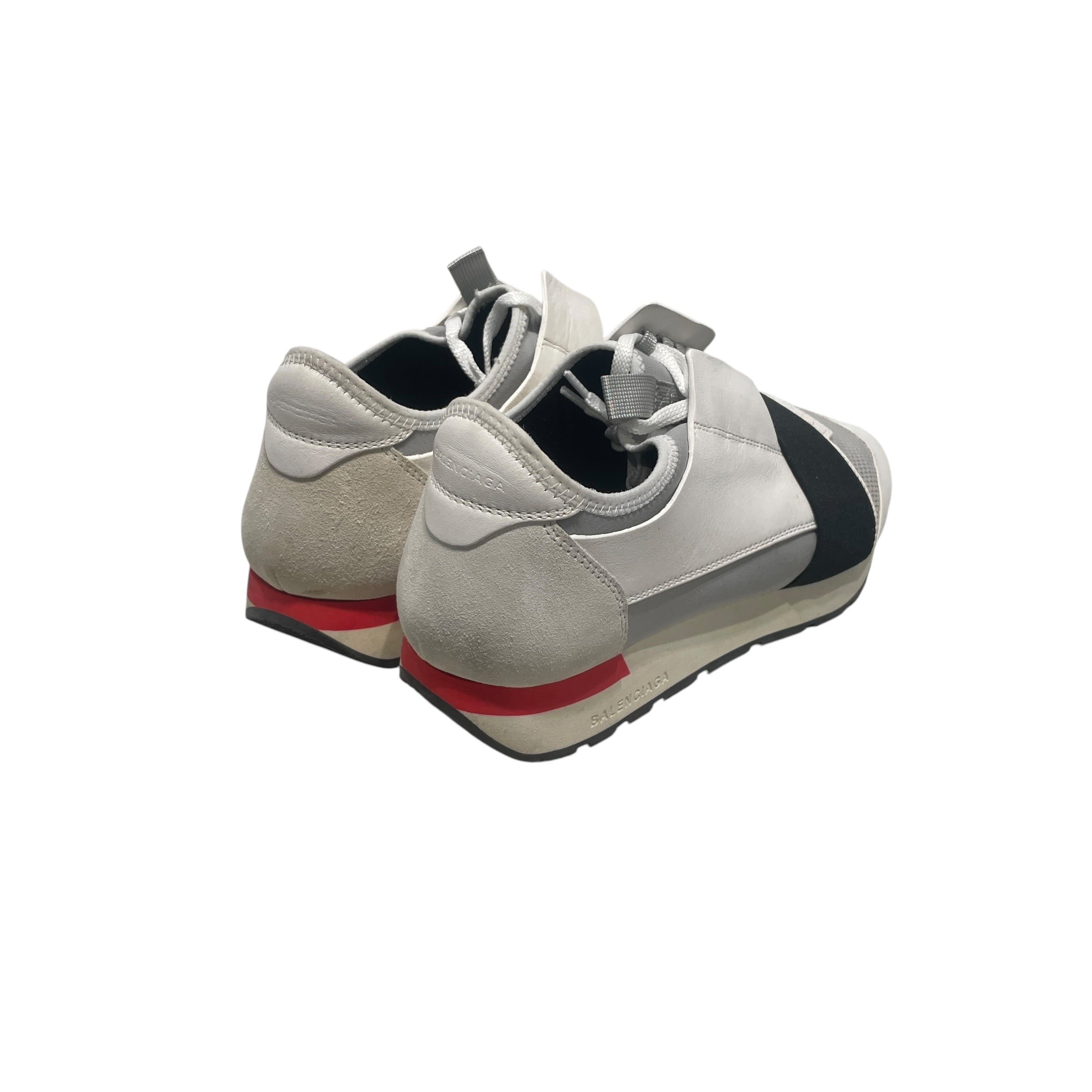BALENCIAGA/Shoes/EU 42/Acrylic/WHT/SNREAKER RED GREY BLACK view 2