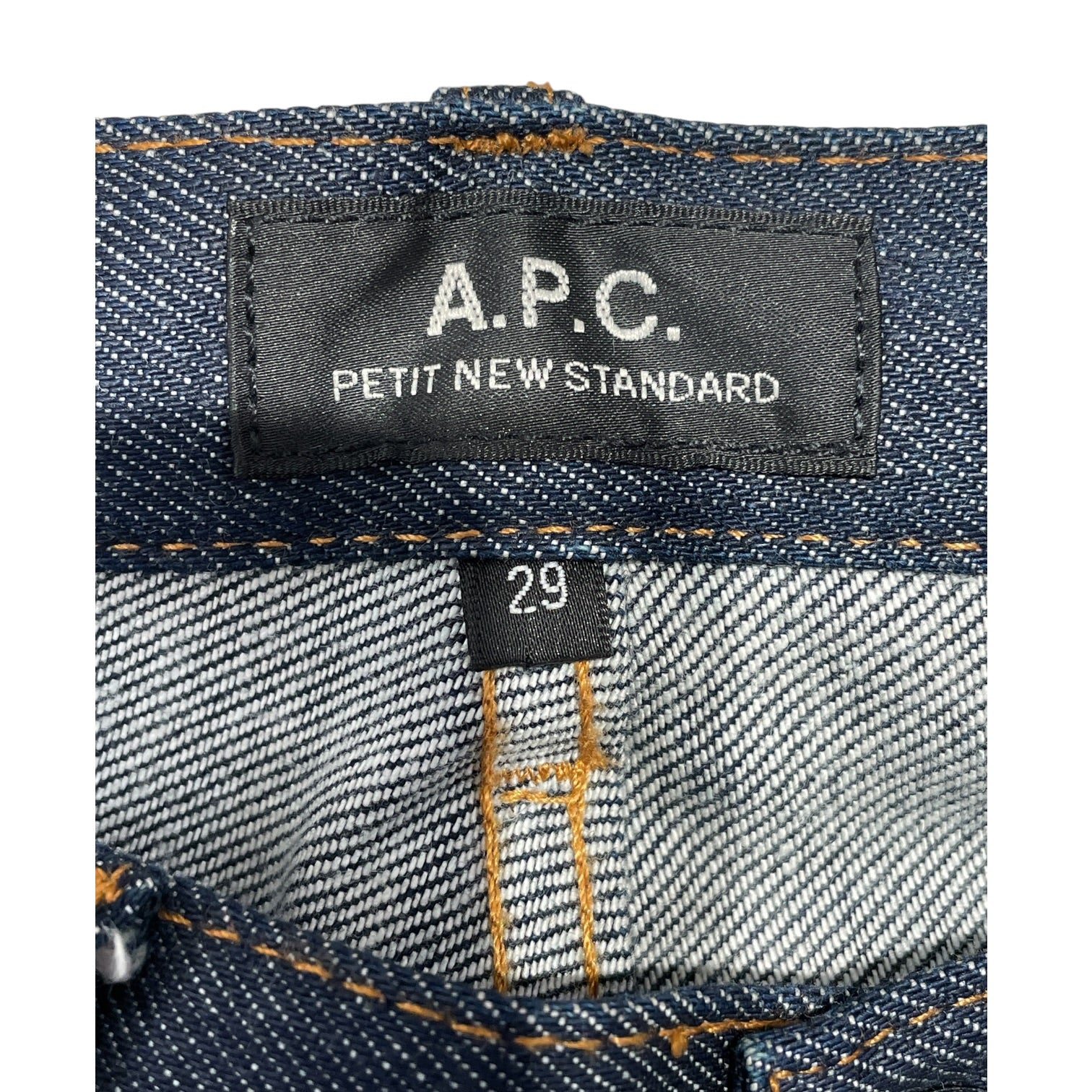 A.P.C./Straight Pants/29/Cotton/NVY/Navy Blue Stright Jeans view 3