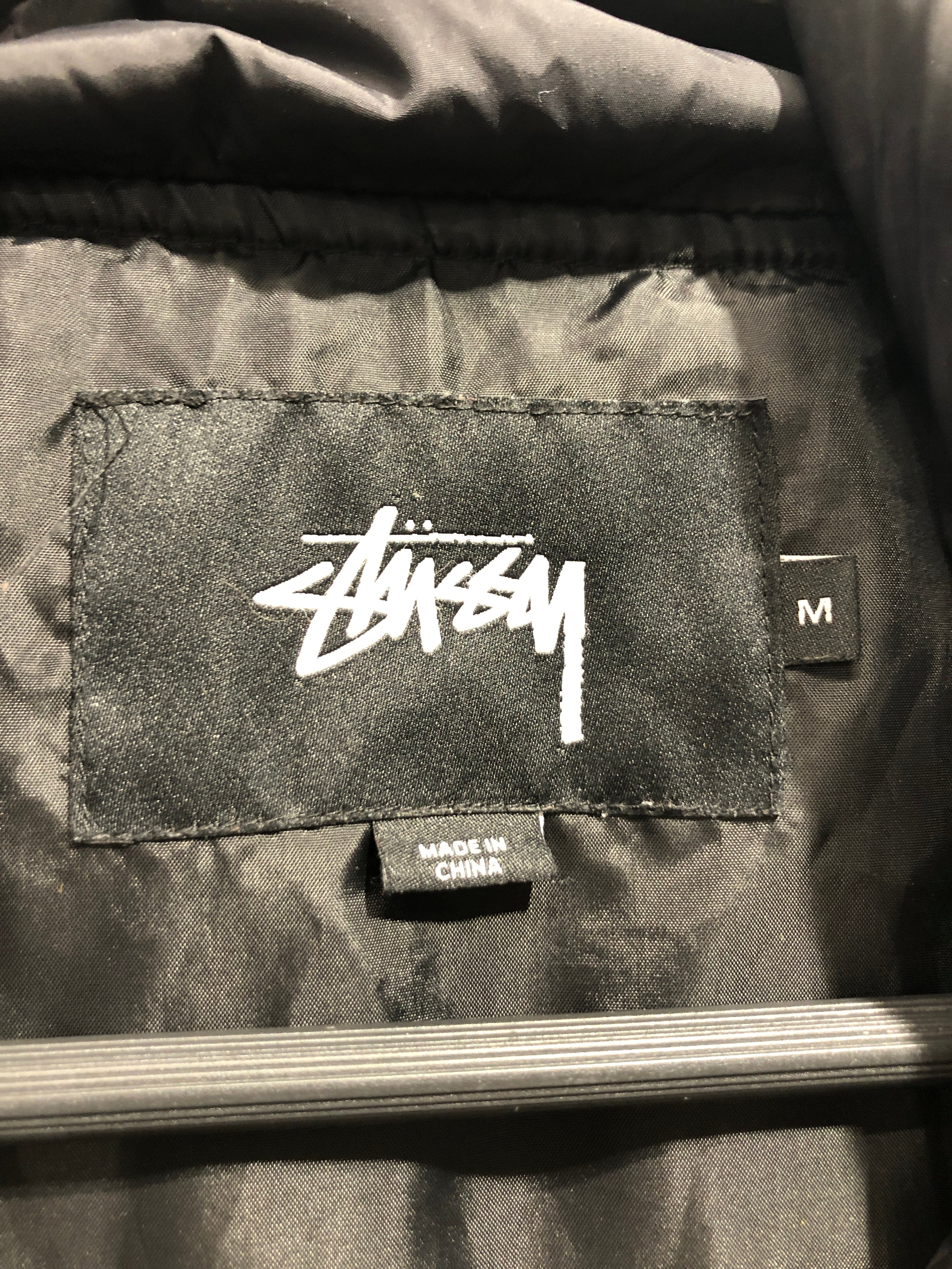 STUSSY/Jacket/M/Nylon/BLK/STUSSY INTL. LONG COAT view 5