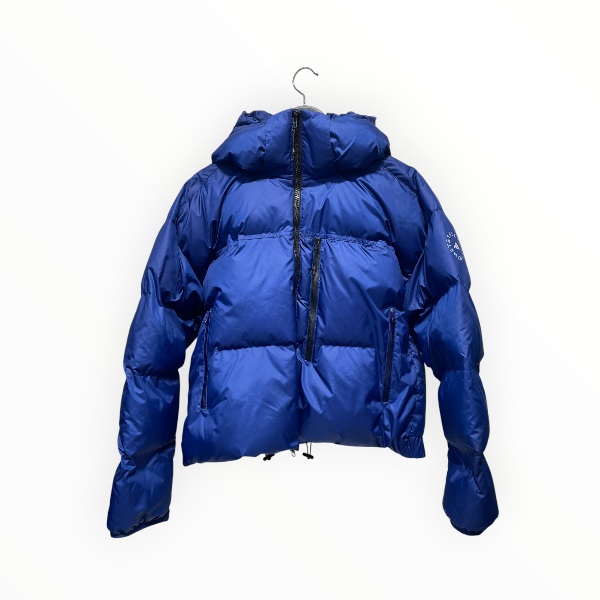 adidas by Stella McCartney/Puffer Jkt/S/Polyester/BLU/ASMC SHORT PUF view 1