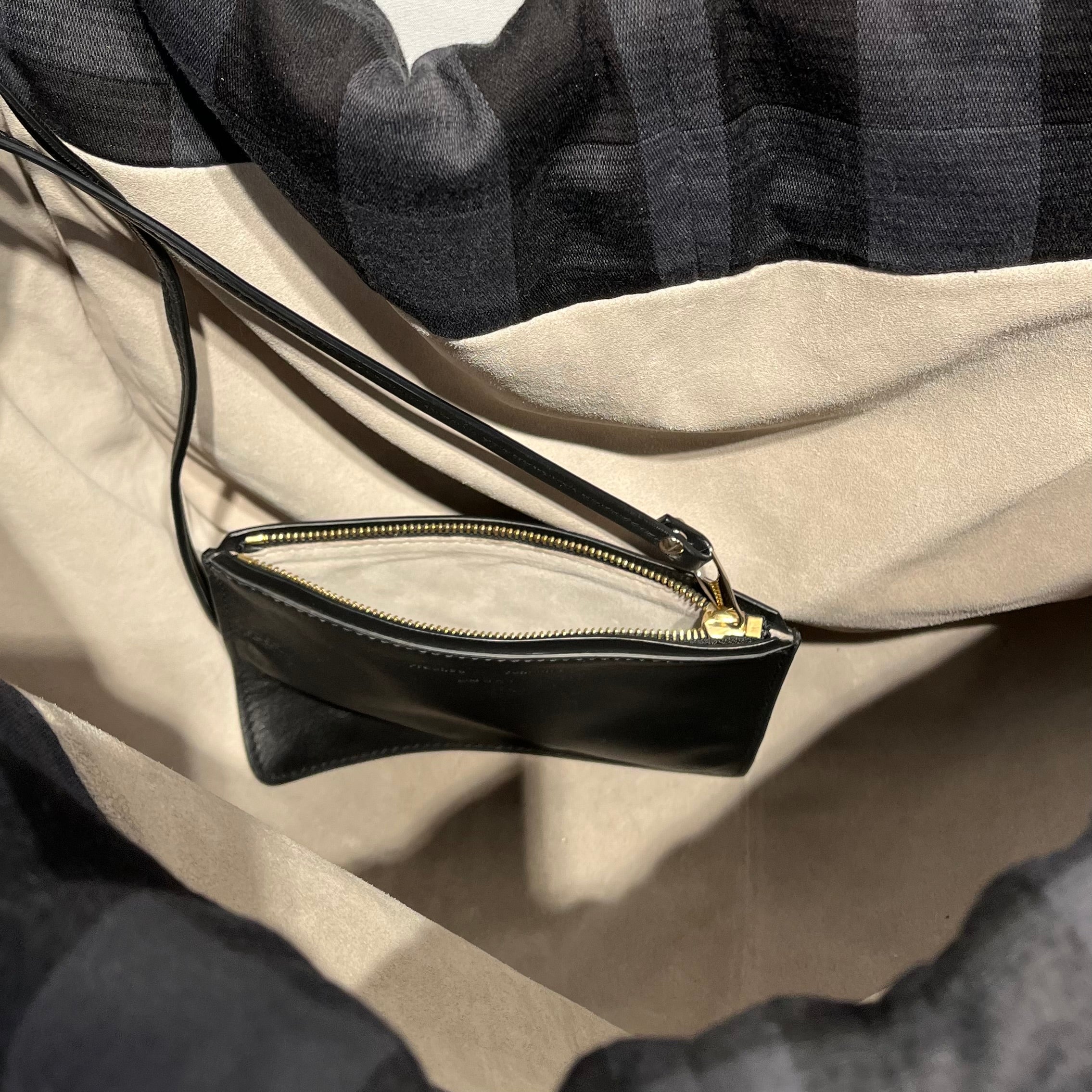 PROENZA SCHOULER/Attache Case/Plaid/Cotton/BLK/TOBO TOTE view 4