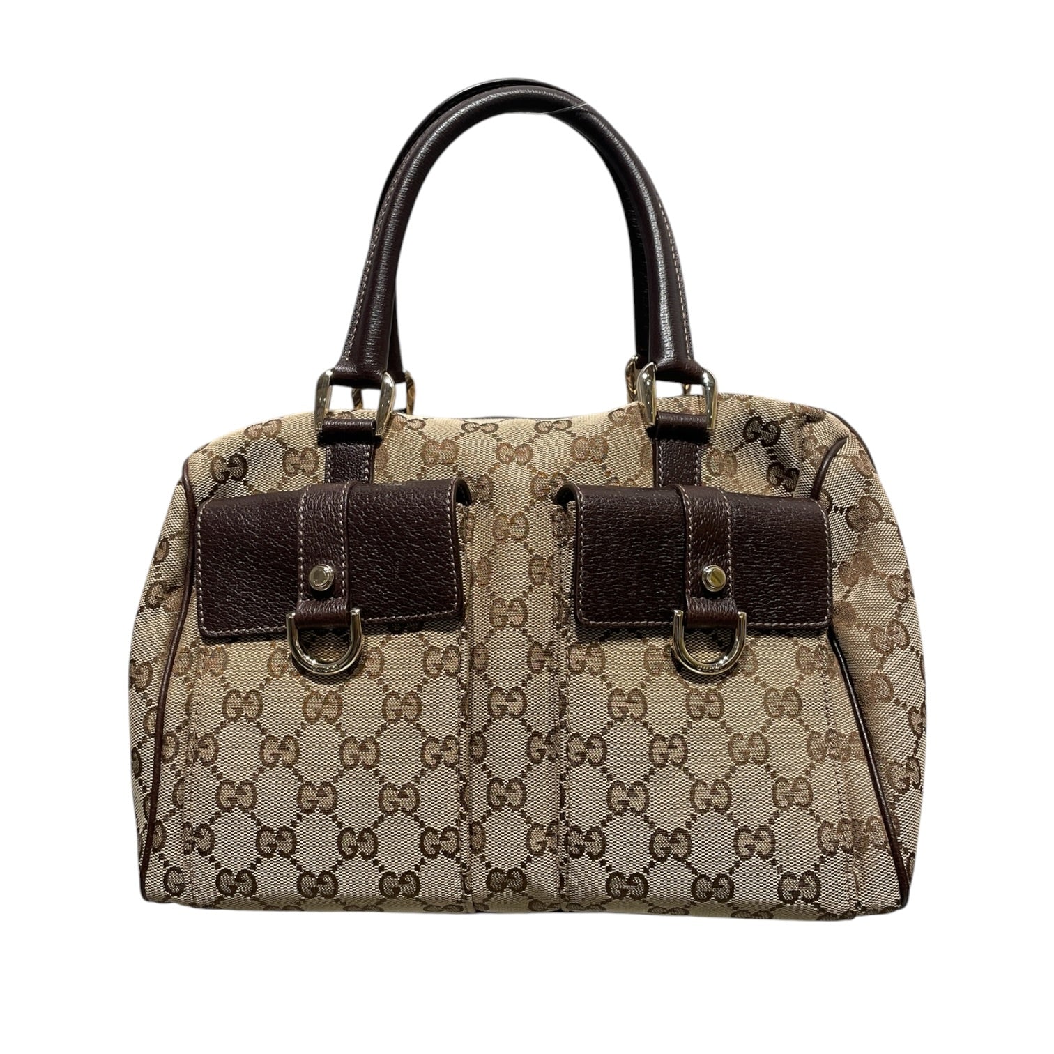 GUCCI/Hand Bag/Cotton/CML/GG Canvas Abbey Handle Bag view 1