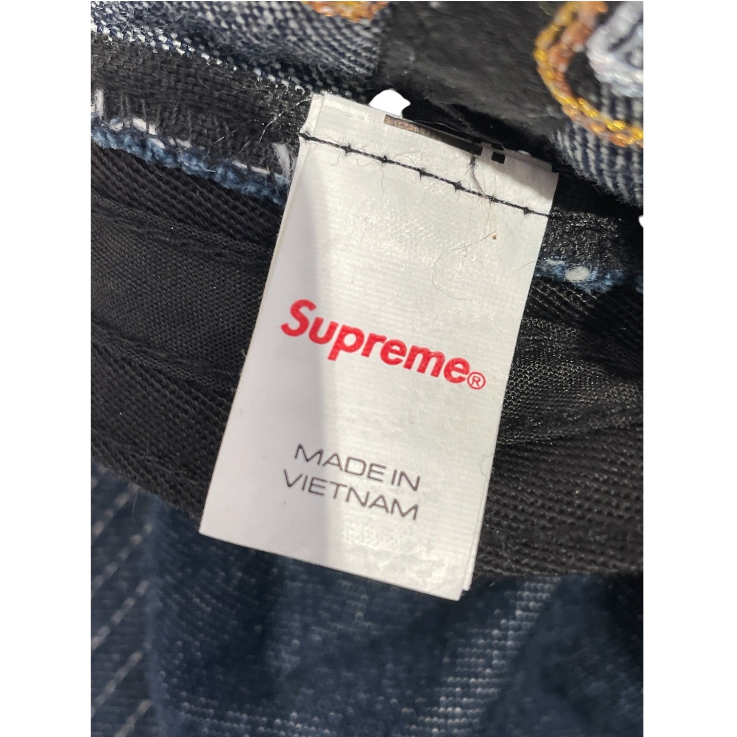 Supreme/Cap/Cotton/BLU/M's/BACK ARCH 6 PANEL view 3