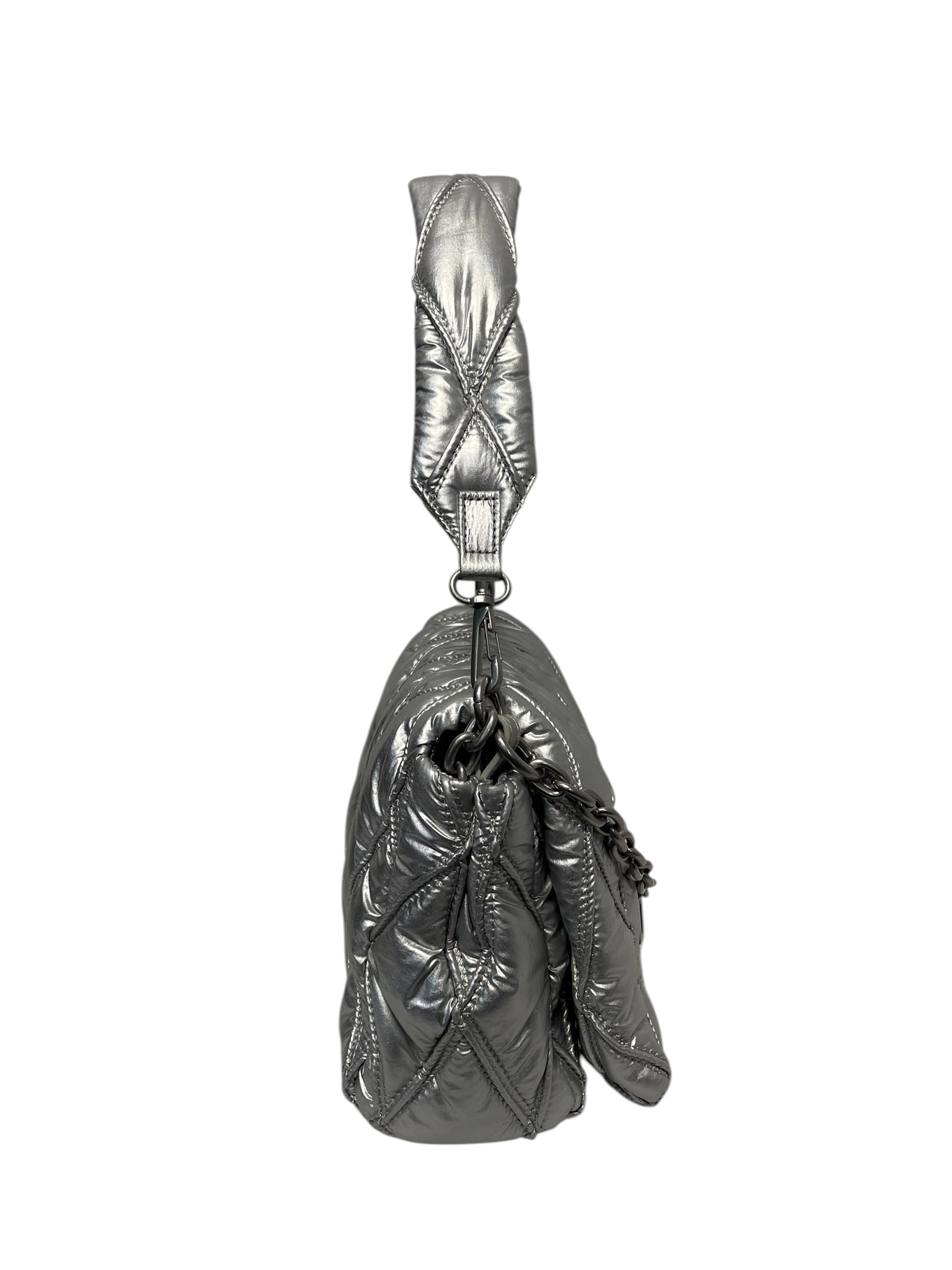 DIESEL/Bag/Monogram/SLV/Charm D Shoulder bag view 4