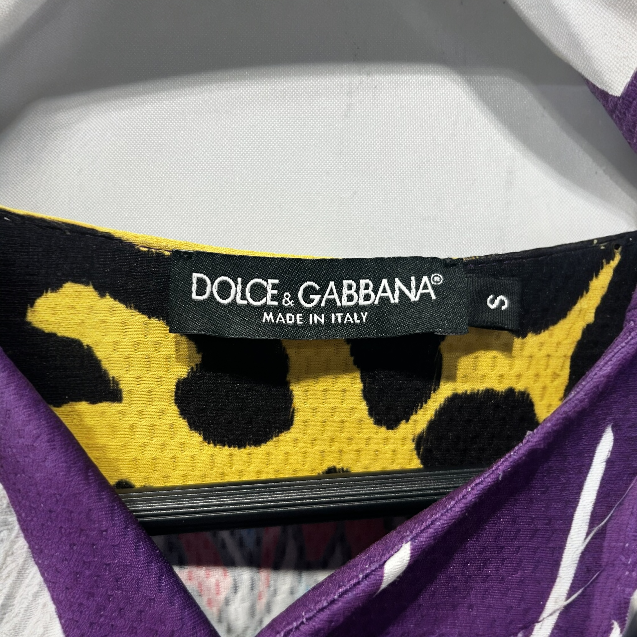 DOLCE&GABBANA/SS Shirt/L/Cotton/MLT/All Over Print/ view 3