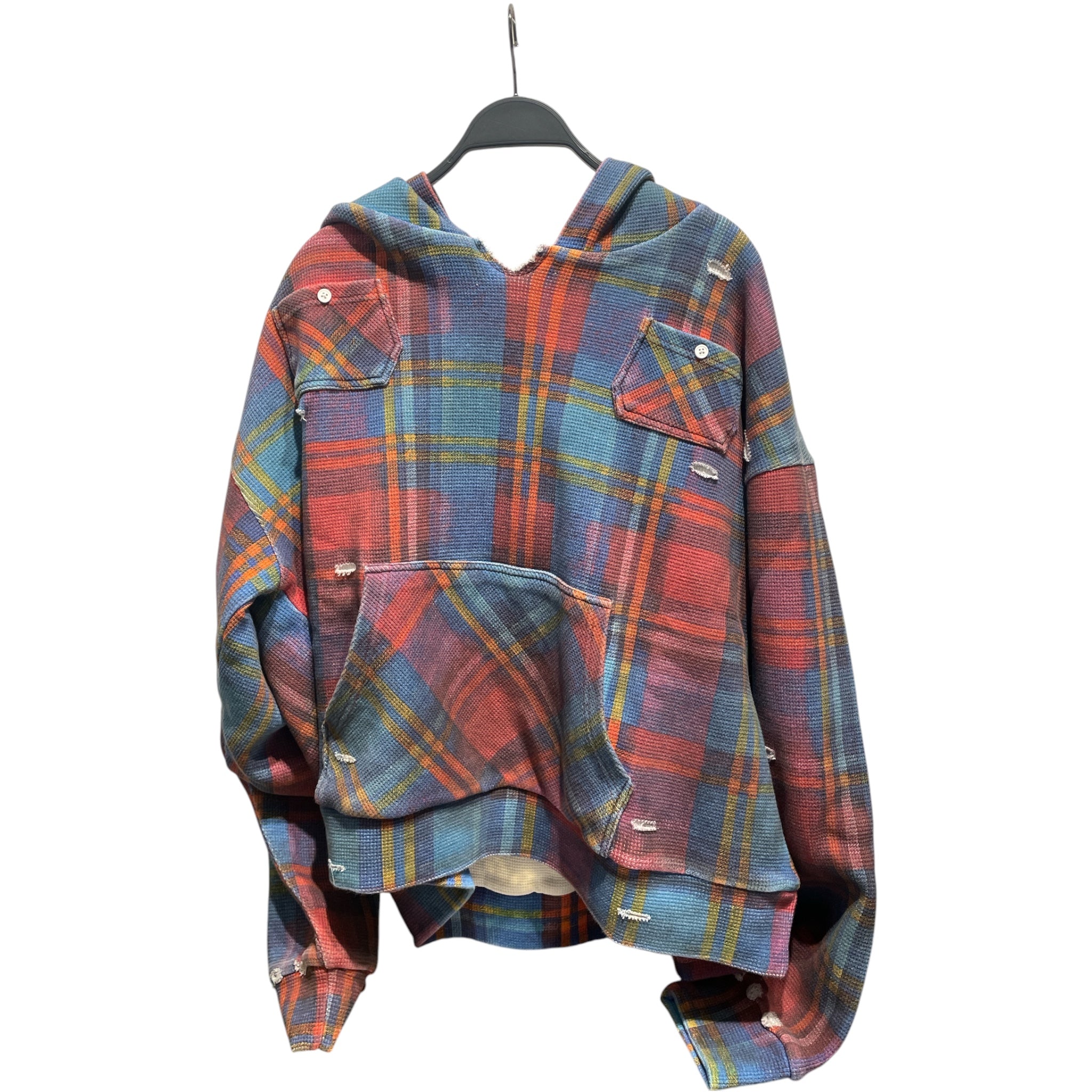 SEIZED/Hoodie/L/Cotton/BLK/Plaid Playground Hoodie view 1