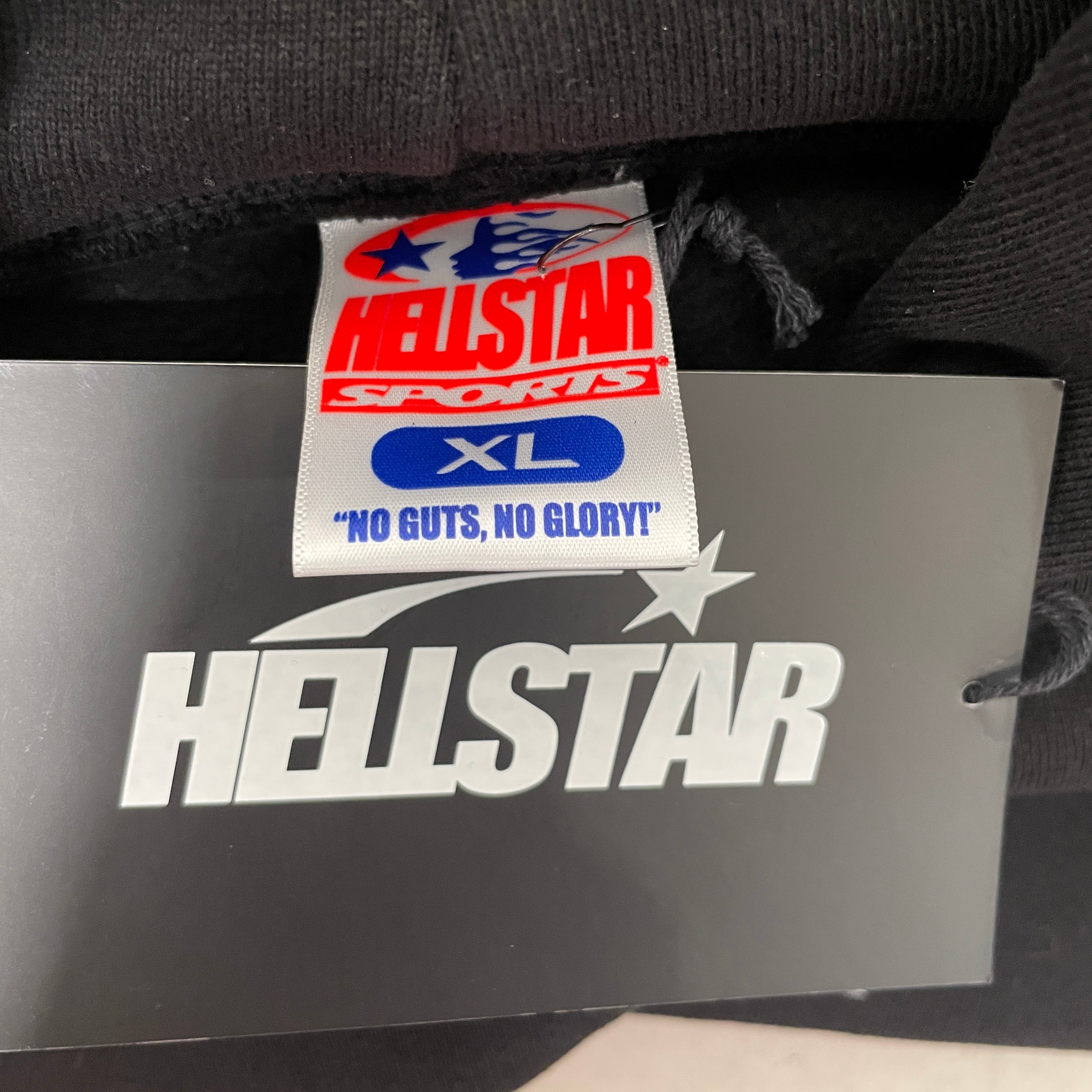 HELLSTAR/Hoodie/XL/Graphic/Cotton/BLK/P2P Hoodie view 3