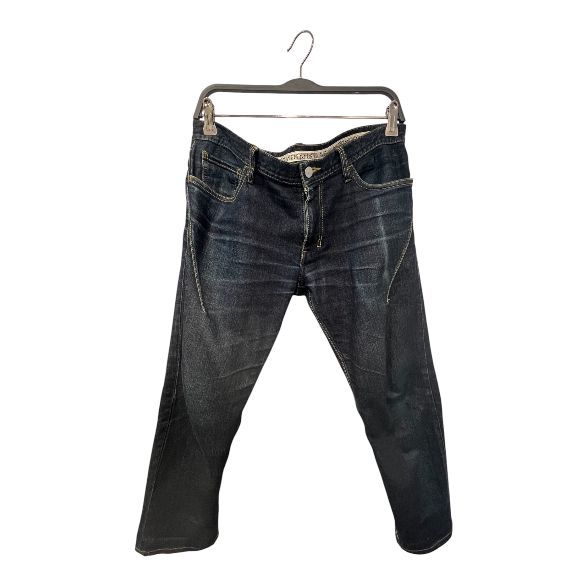 NUMBER (N)INE/Pants/32/Cotton/NVY/DEEP WASHED CAPRIS/MUSIC WAIST view 1
