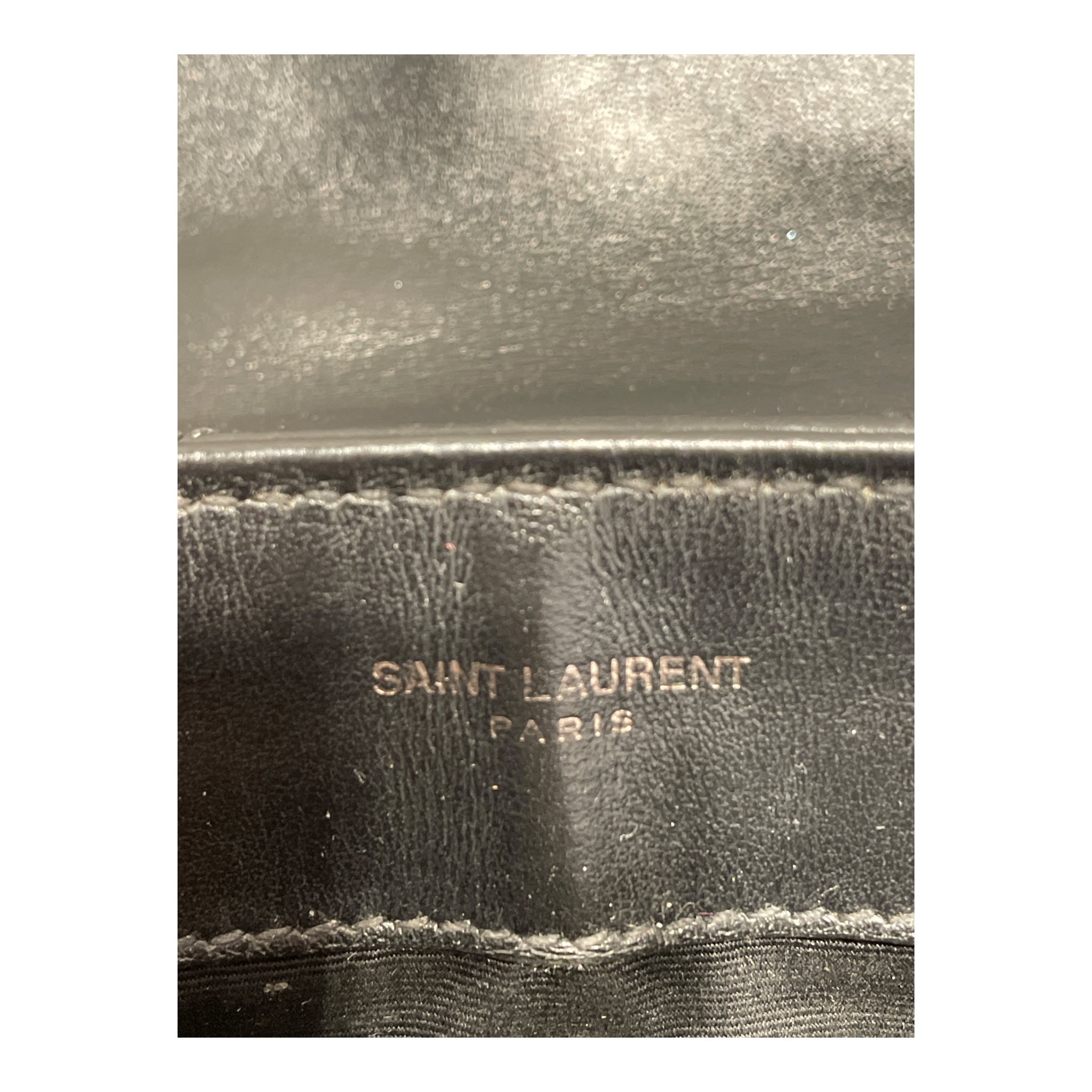 SAINT LAURENT/Hand Bag/Leather/BLK/LouLou Quilted Handbag view 4