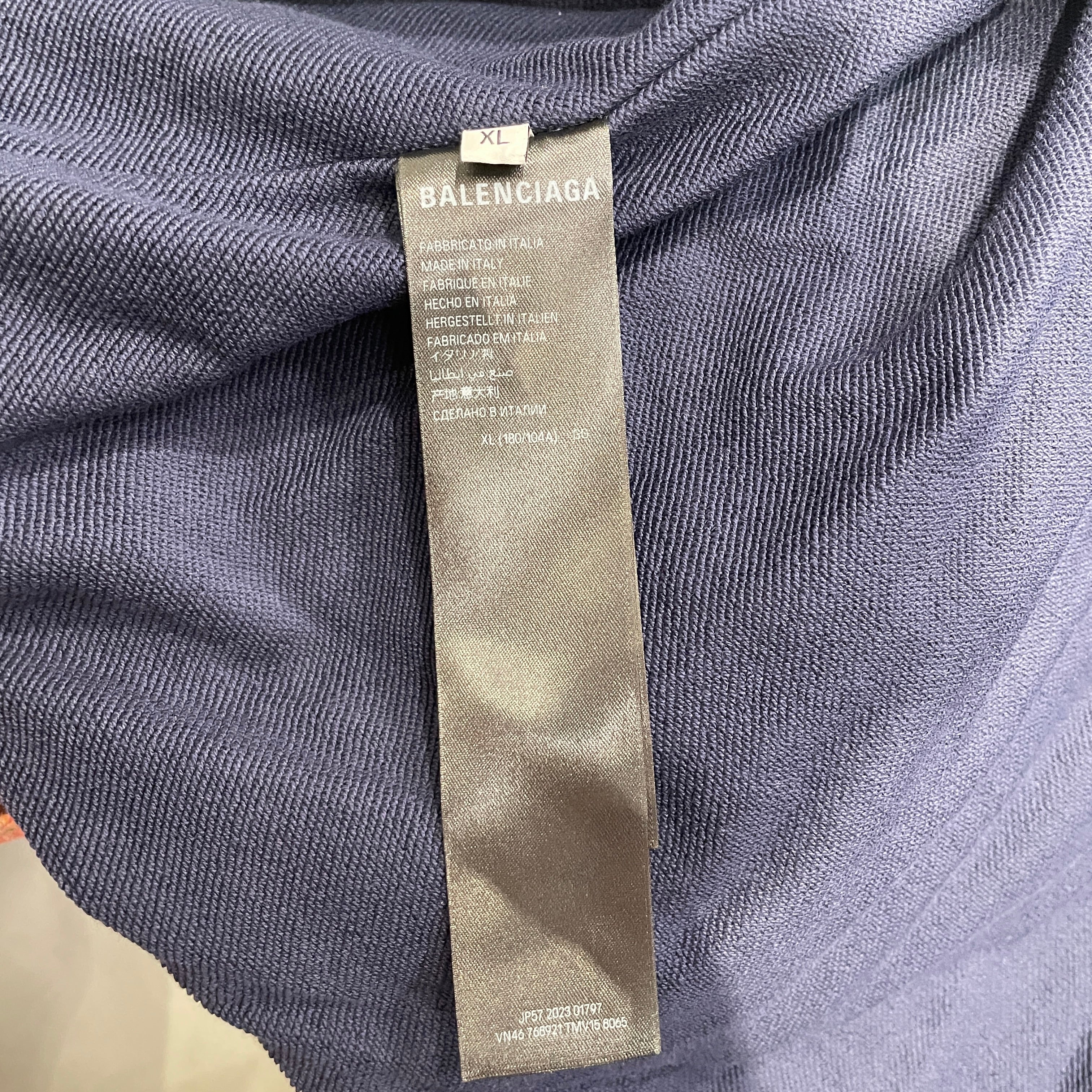 BALENCIAGA/Jacket/XL/Polyester/NVY/INFLATABLE JACKET view 5