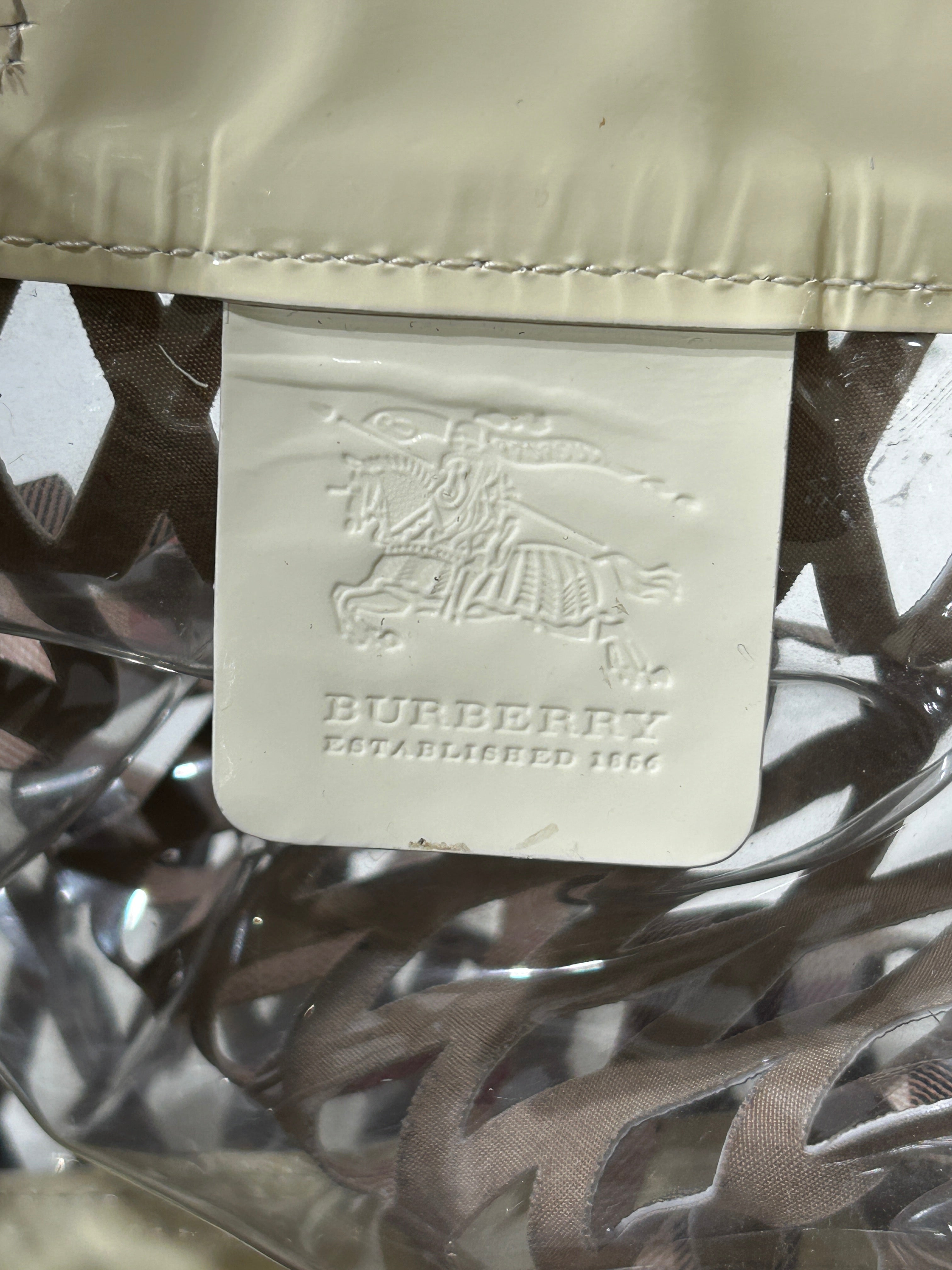 BURBERRY/Bag/Plaid/Leather/BRW/PVC SUPERNOVA TOTE view 6