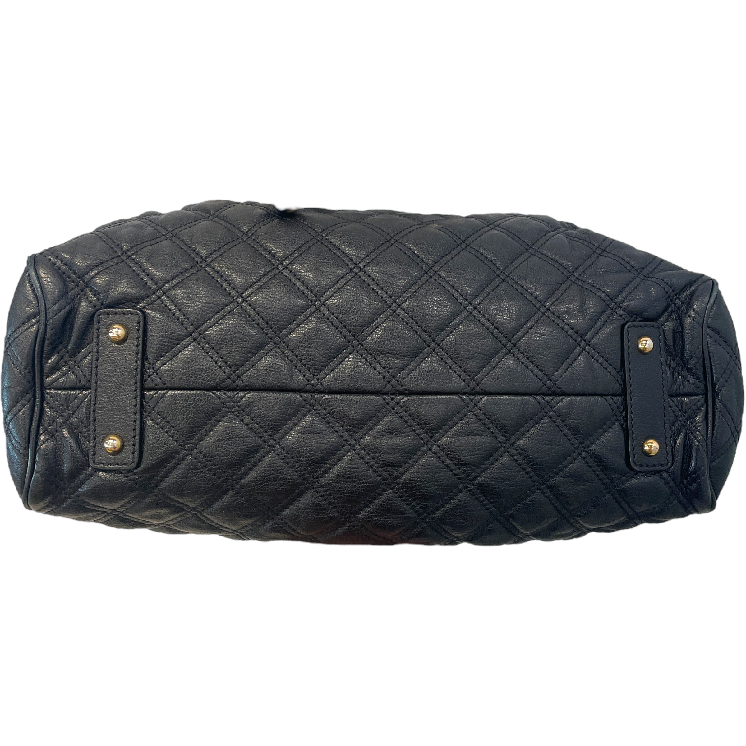 MARC JACOBS/Cross Body Bag/OS/Leather/BLK/Stam Double Handle view 4