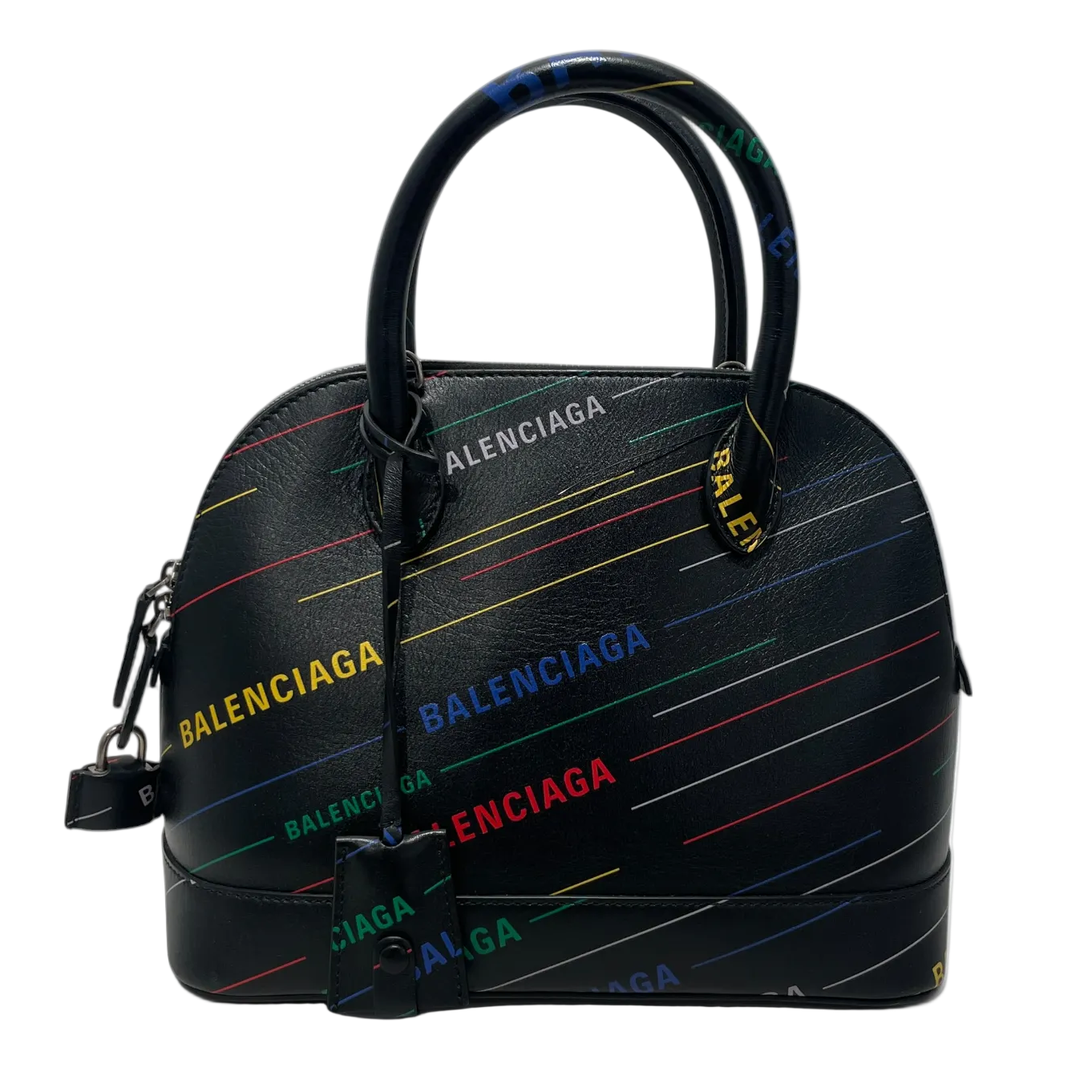 BALENCIAGA/Tote Bag/Leather/BLK/ view 1