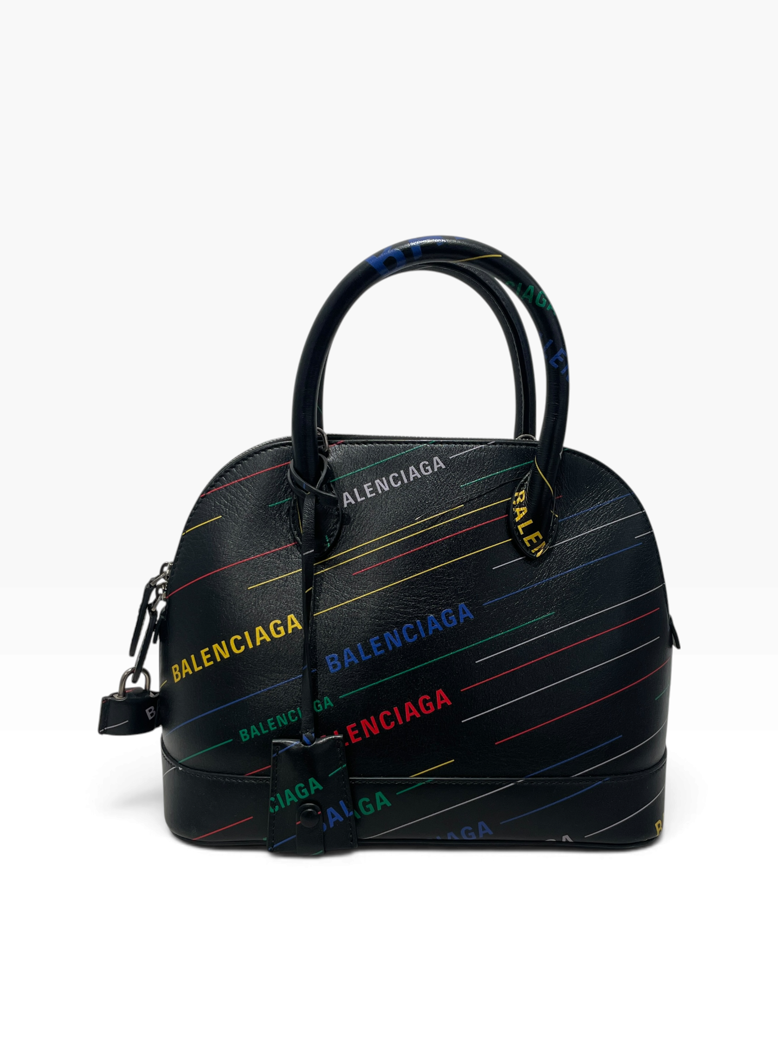 BALENCIAGA/Tote Bag/Leather/BLK/ view 1