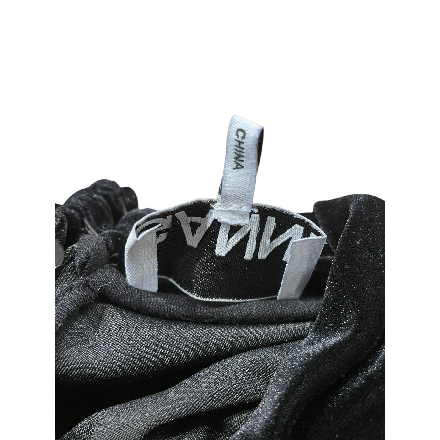 GANNI/LS Dress/S/Silk/BLK/Black Velvet Long Dress view 4