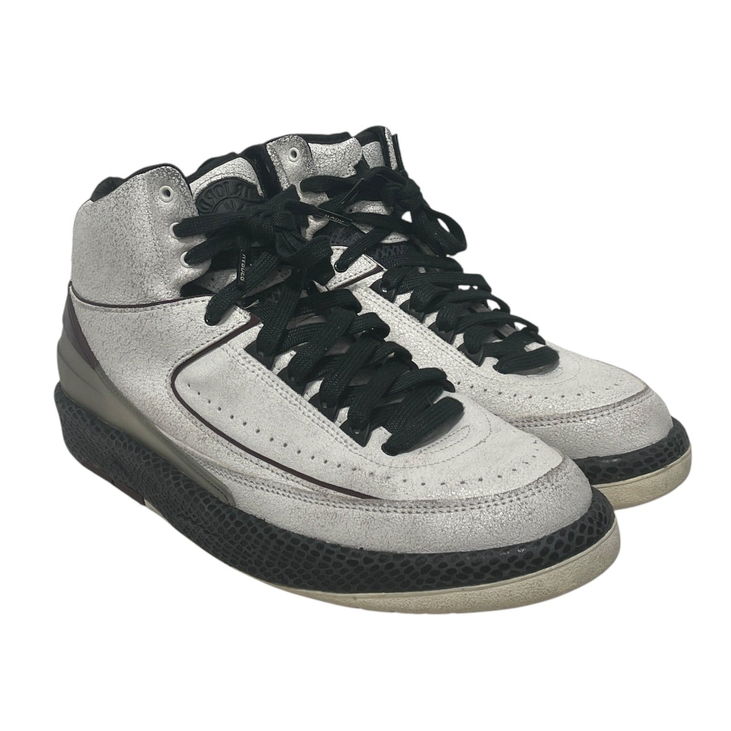 NIKE/A MA MANIERE X AIR JORDAN 2 RETRO SP/Hi-Sneakers/US 10/WHT/U-Tip/DO7216-100 view 1