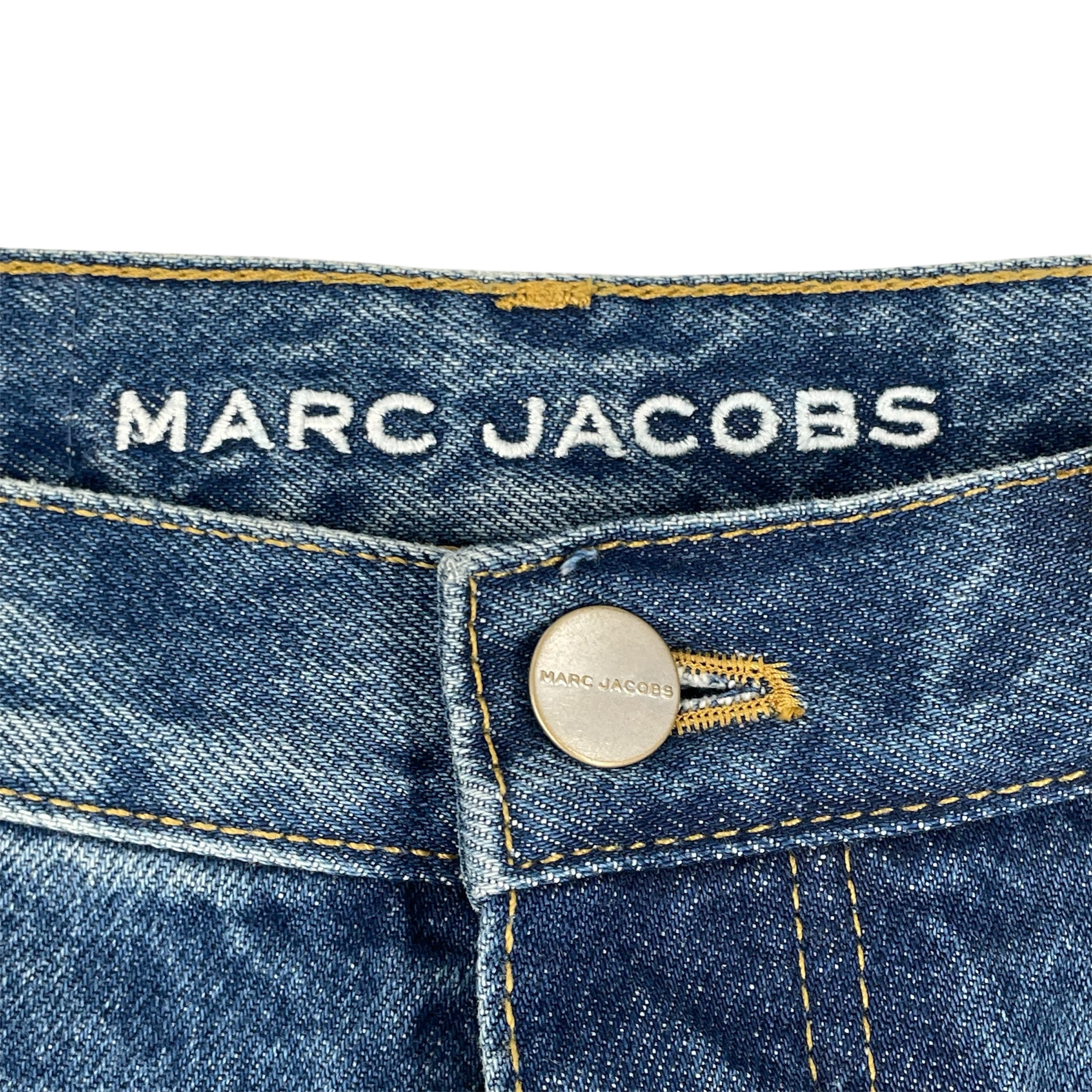 MARC JACOBS/Bottoms/25/Denim/BLU/RED/YLLW STITCH ON PKTS view 3
