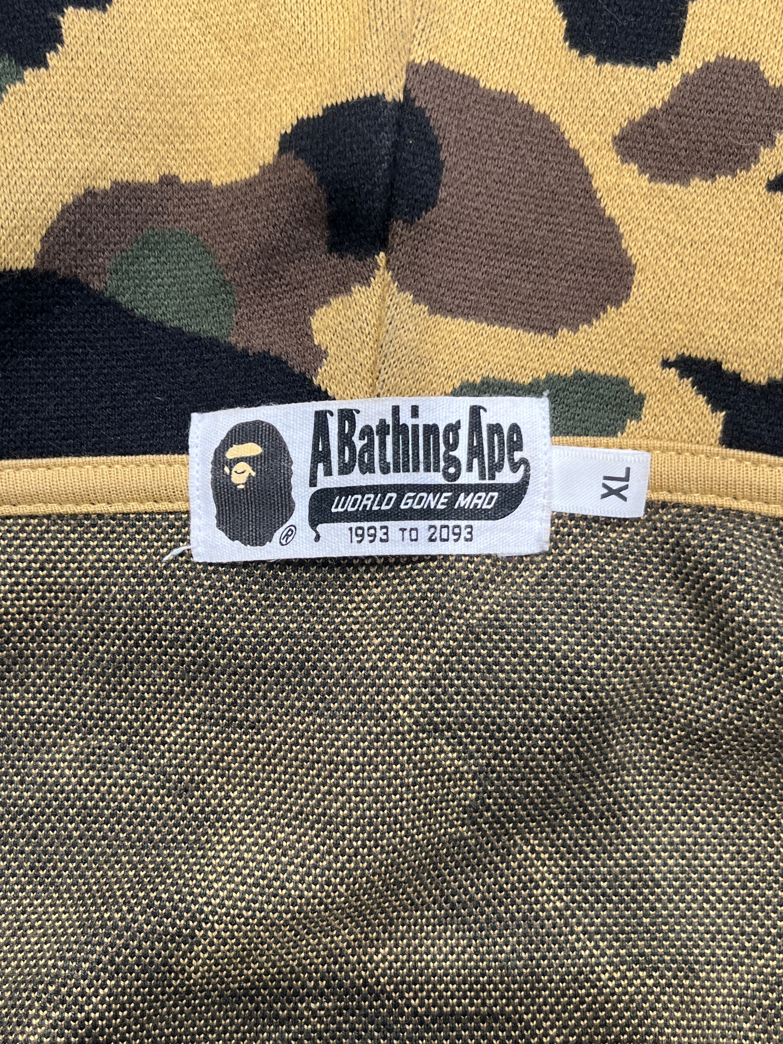 A BATHING APE/Zip Up Hoodie/XL/Camouflage/Cotton/MLT/ view 8