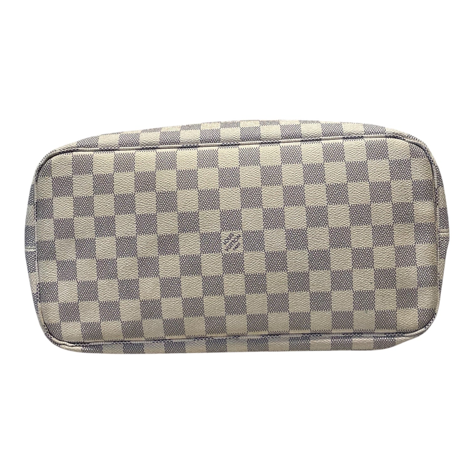 LOUIS VUITTON/Tote Bag/Monogram/Leather/WHT/NEVERFULL PM DAMIER view 3