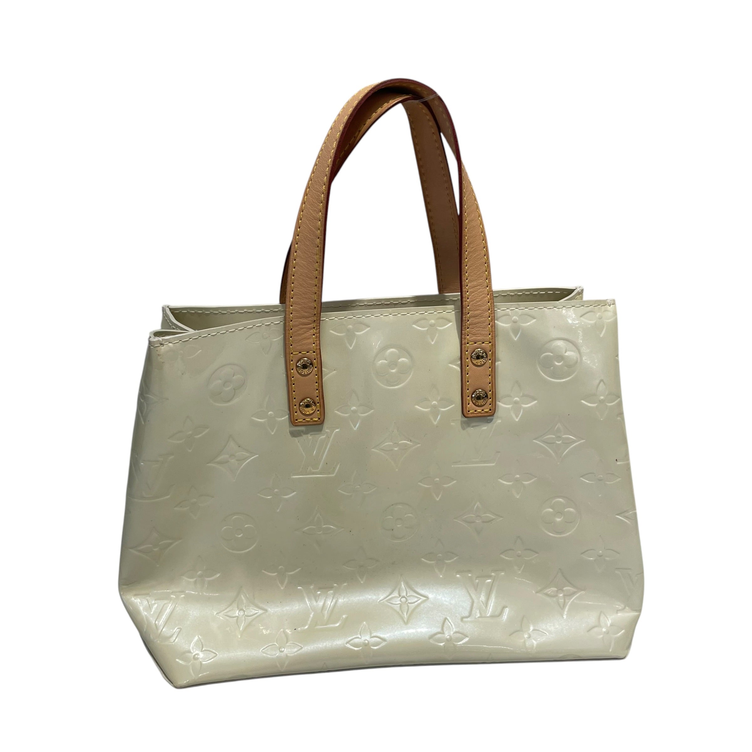 LOUIS VUITTON/Hand Bag/Monogram/Leather/YEL/VERNIS READE PM view 2