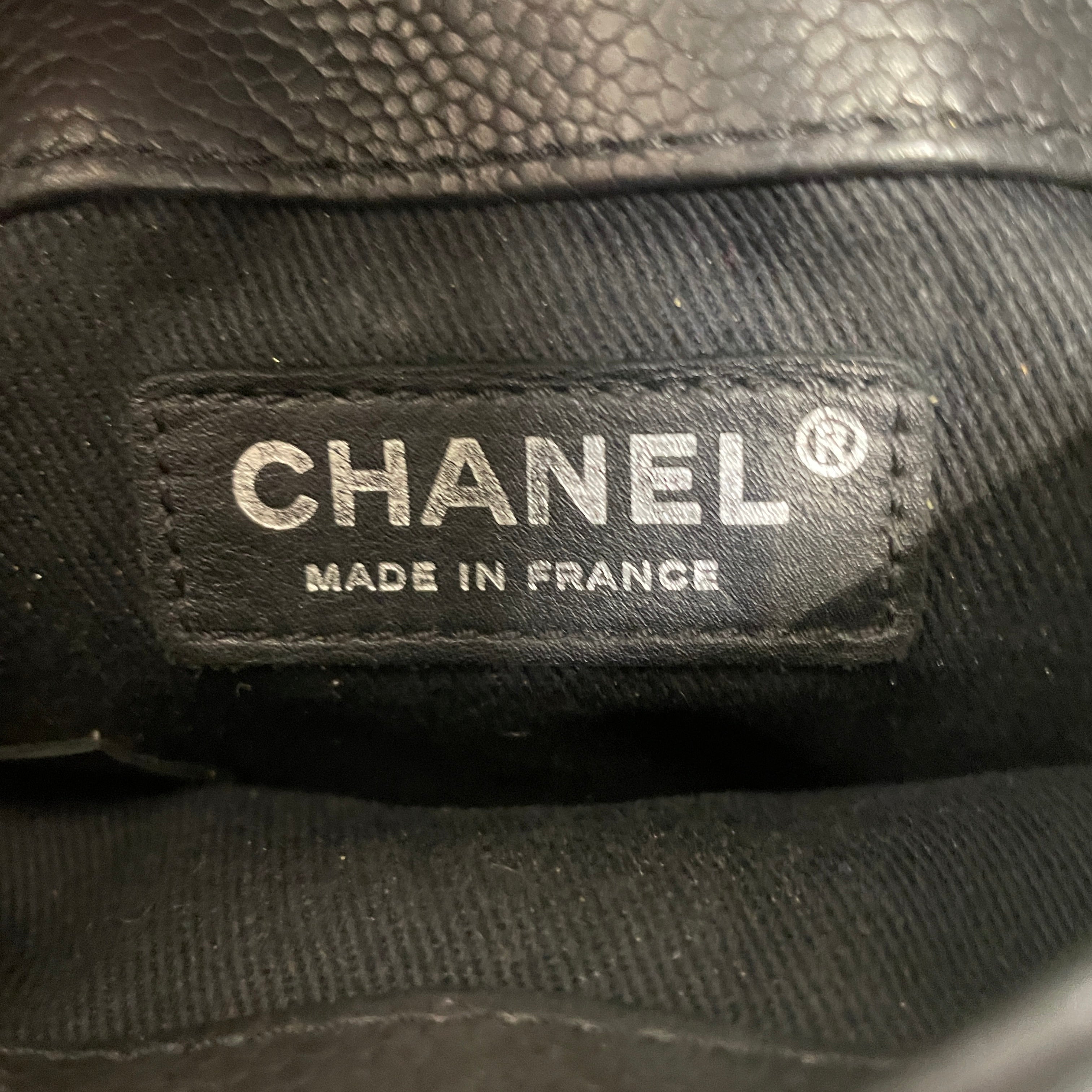 CHANEL/Cross Body Bag/Leather/BLK/MINI BUBBLE CROSSBODY BAG view 4