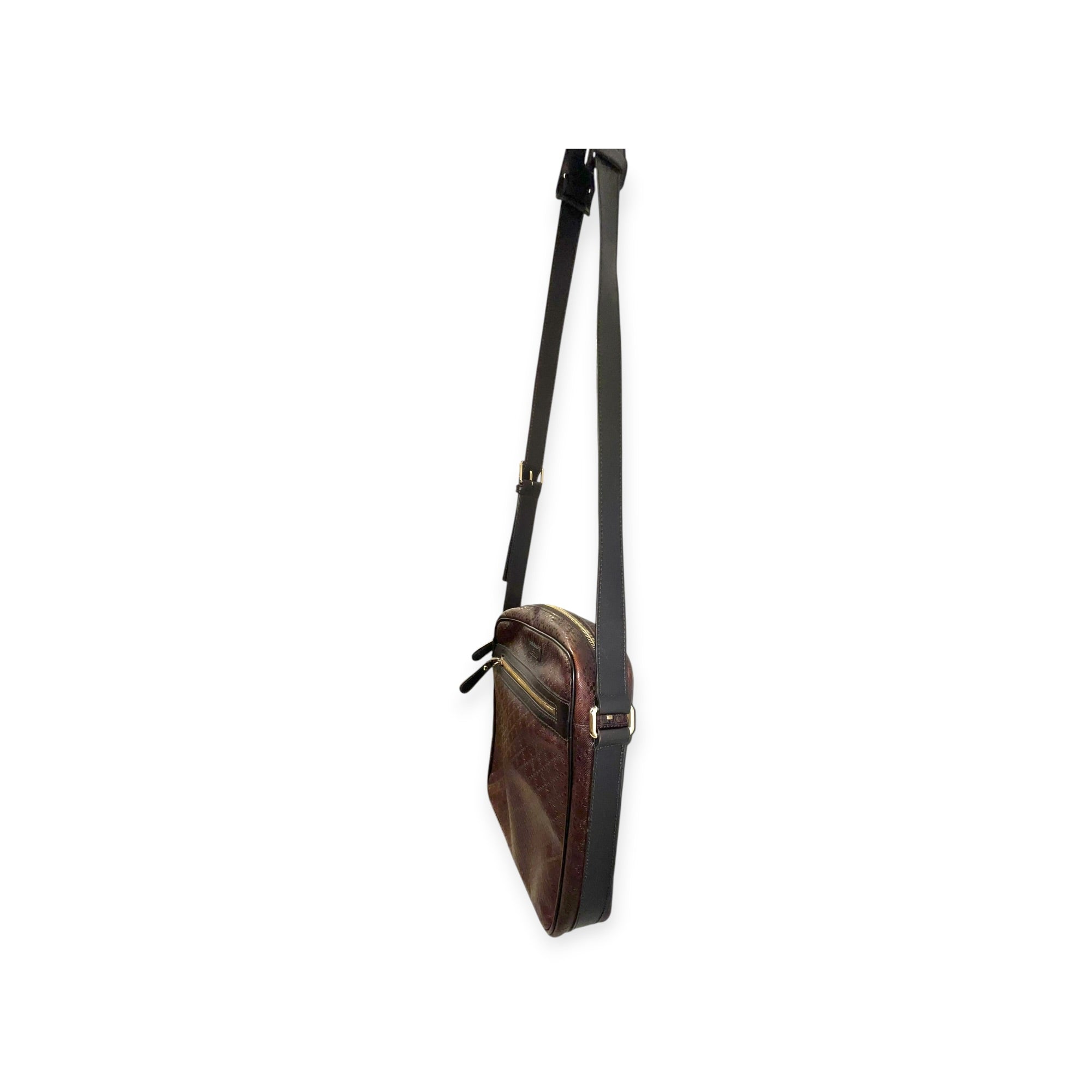 GUCCI/Bag/Leather/BRW/DIAMANTE MESSENGER BAG view 3