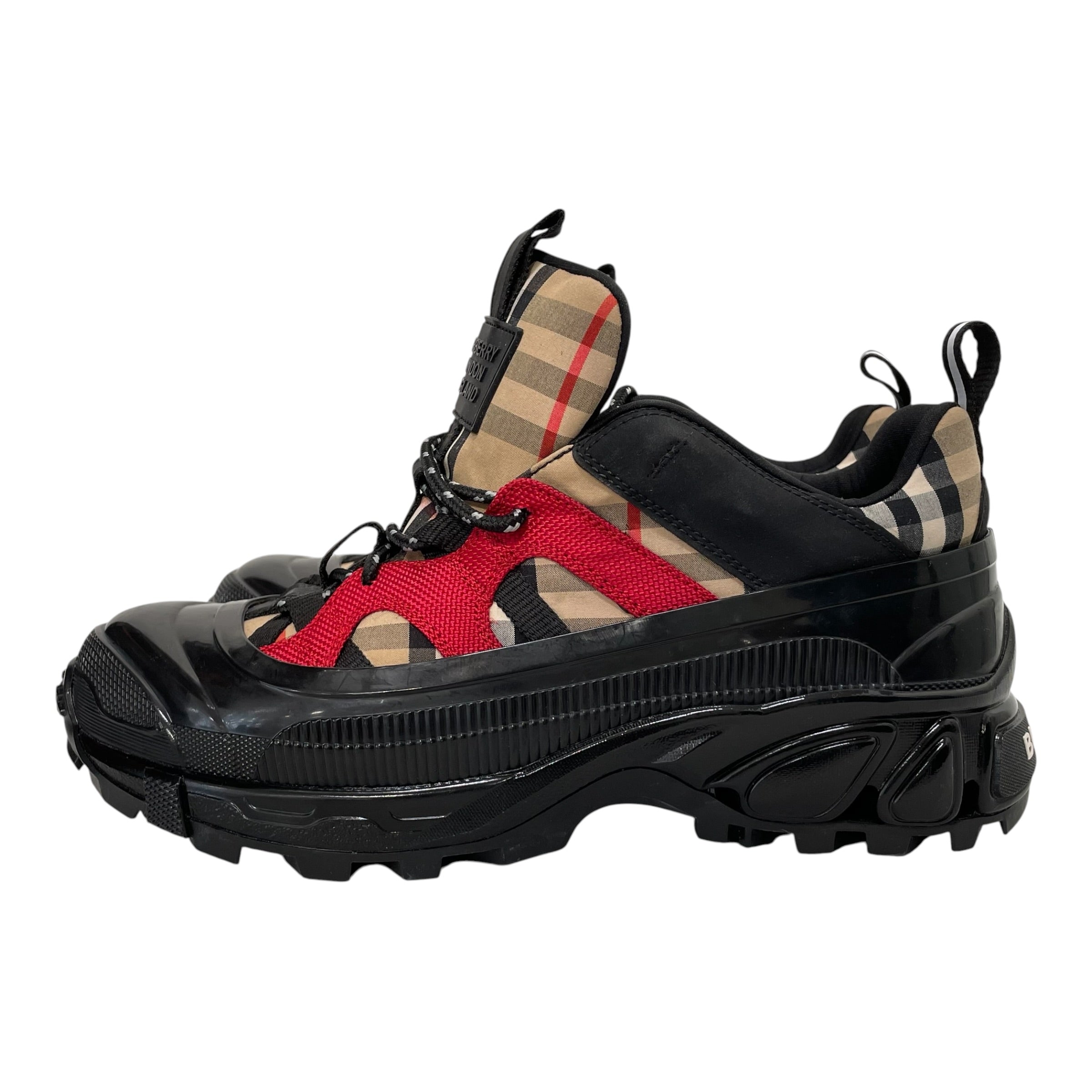 BURBERRY/Low-Sneakers/EU 39.5/All Over Print/RED/RED ARTHUR view 5