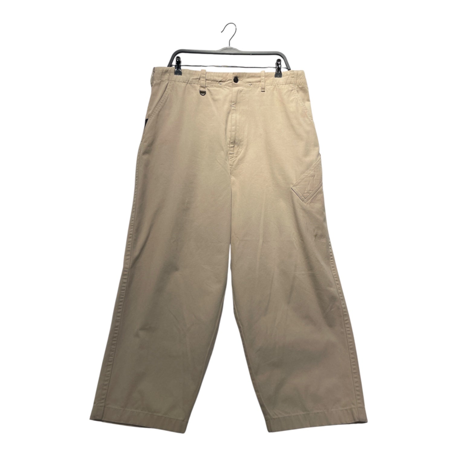Y-3/Carpenter Pants/XS/Cotton/BEG/ view 1