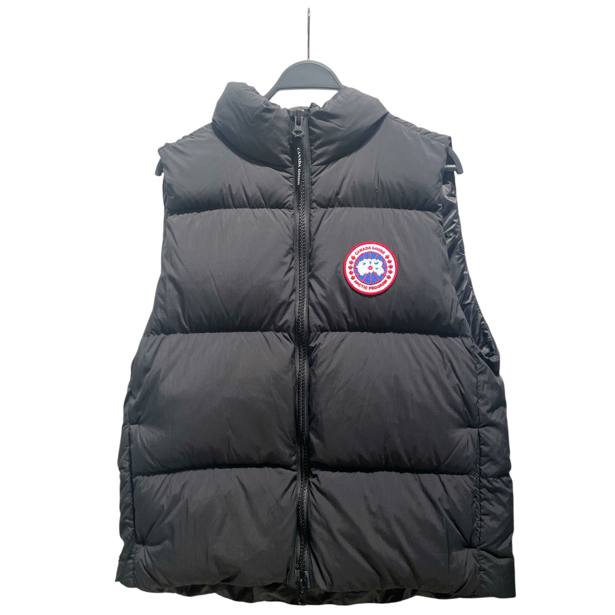 CANADA GOOSE/Puffer Vest/L/Nylon/BLK/Lawrence Puffer Vest